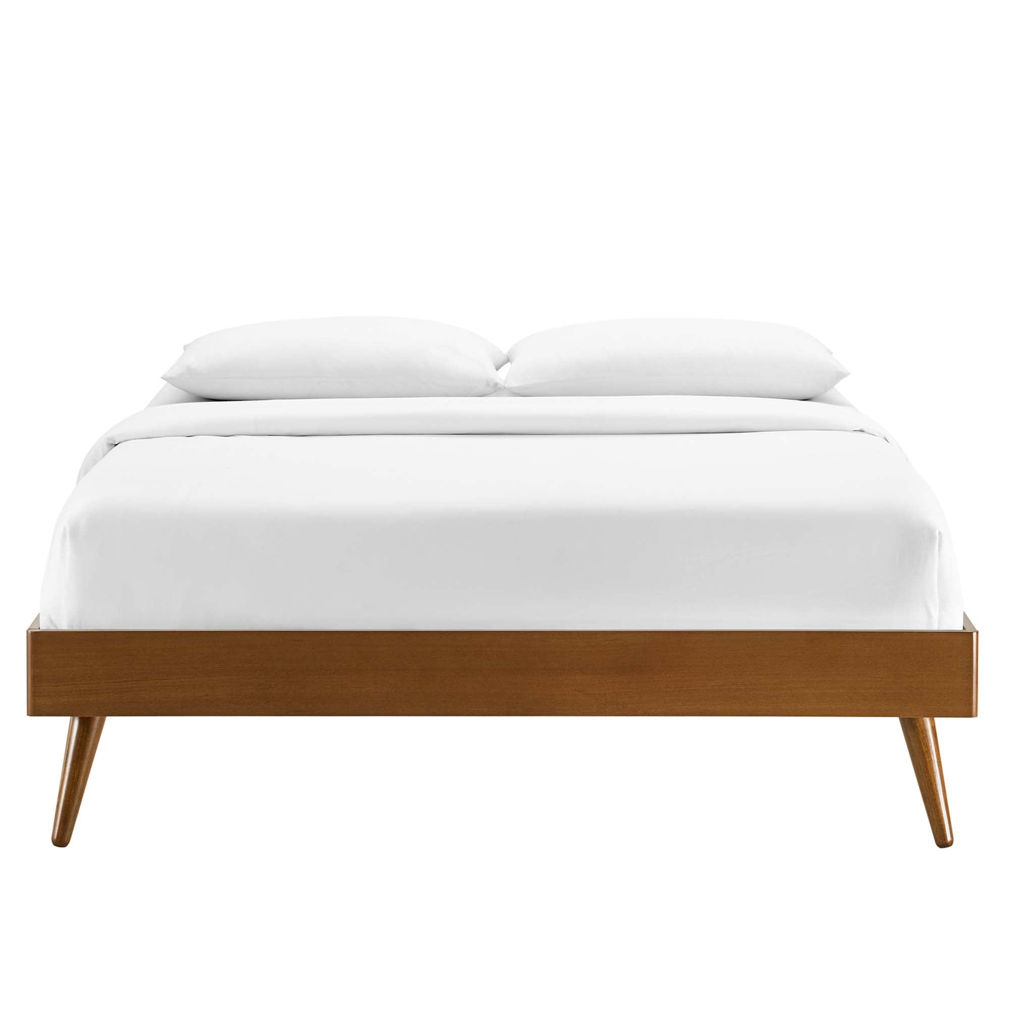 Modway Bridgette Wood Queen Platform Bed With Splayed Legs