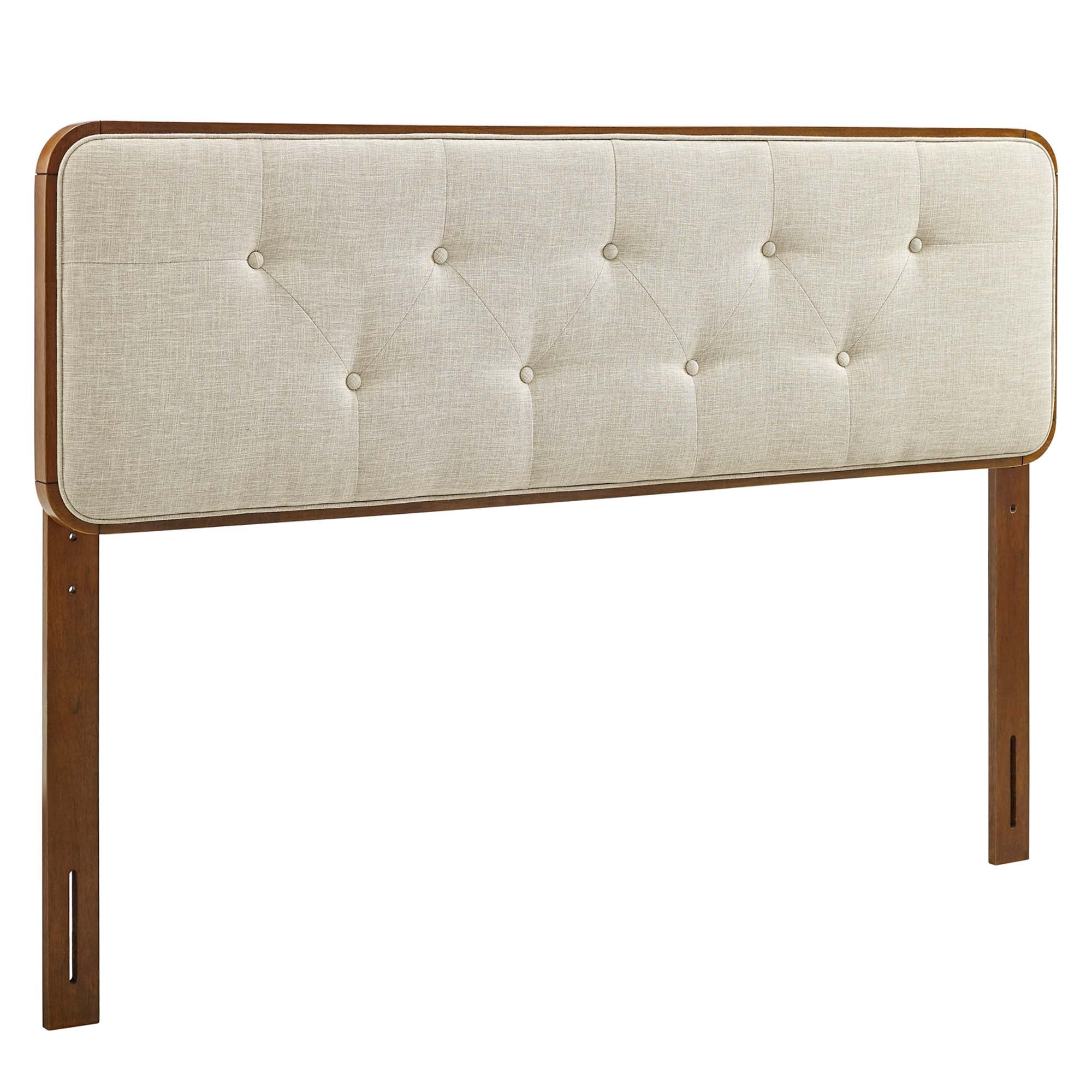 Modway Bridgette Wood Queen Platform Bed With Splayed Legs