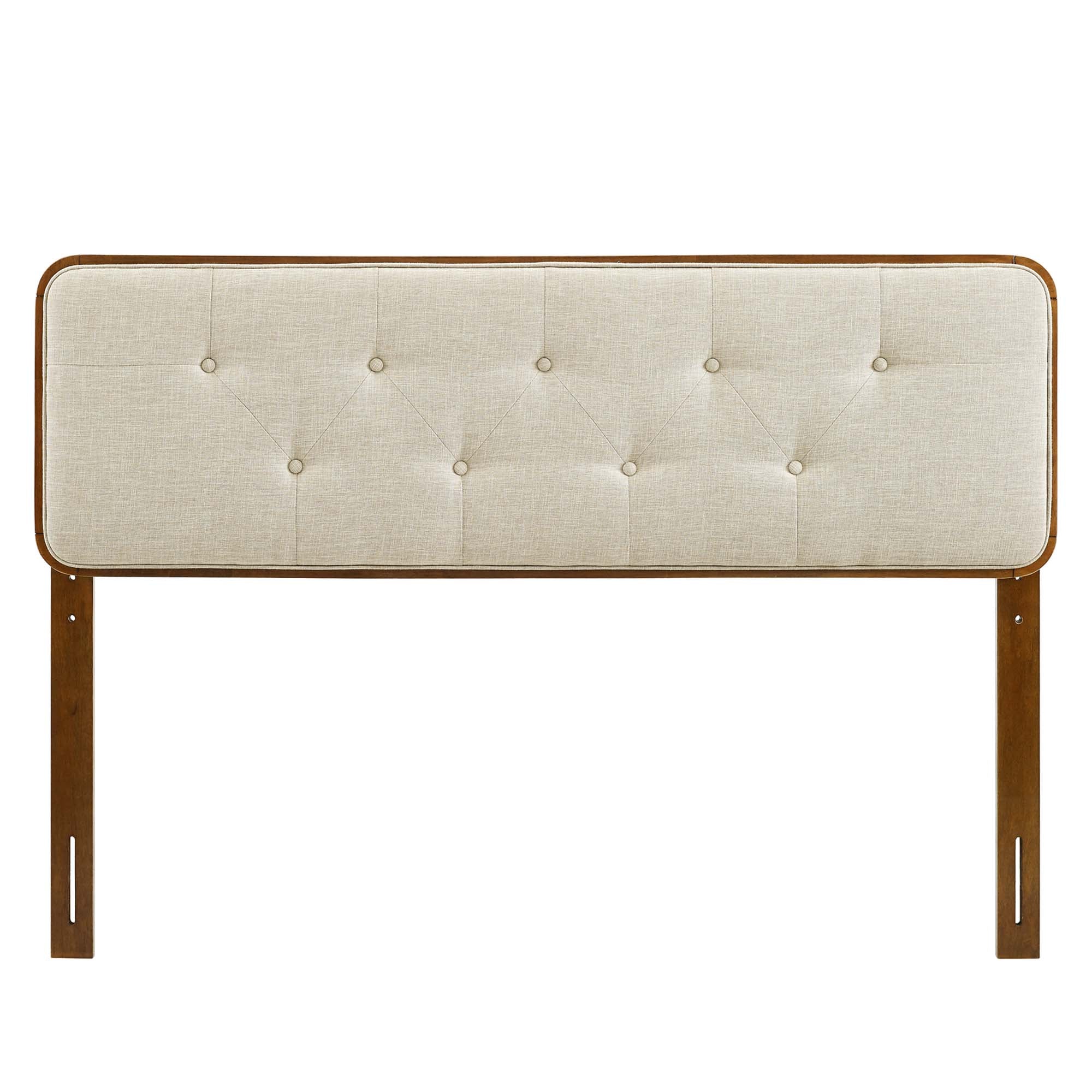 Modway Bridgette Wood Queen Platform Bed With Splayed Legs