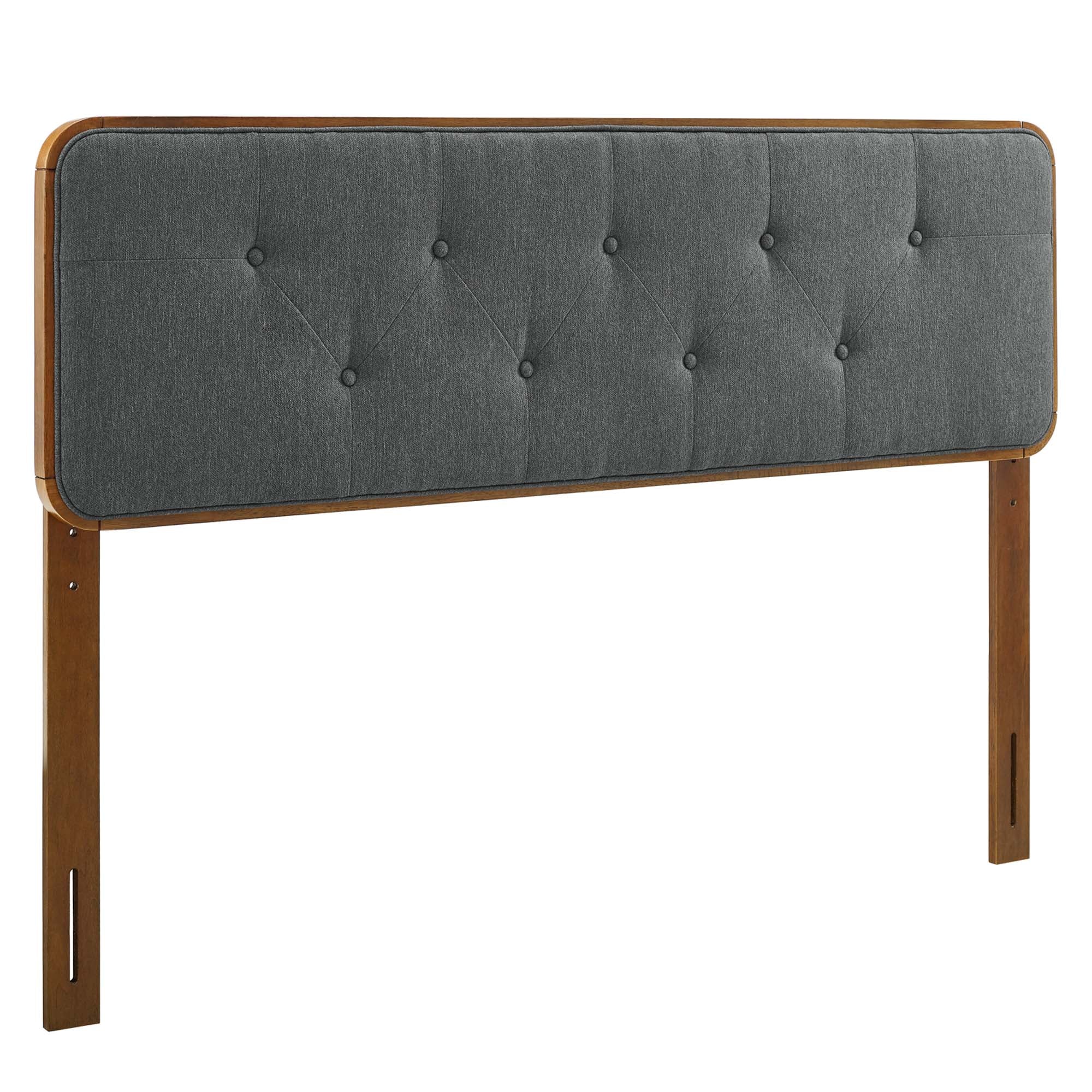 Modway Bridgette Wood Queen Platform Bed With Splayed Legs