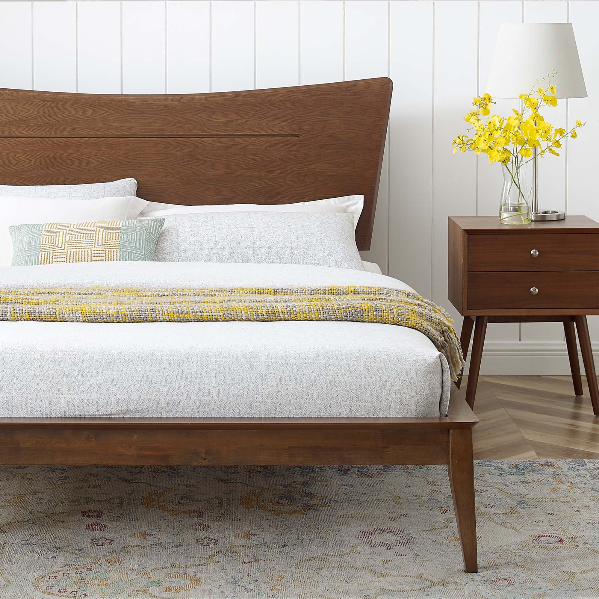 Modway Astra Wood King Platform Bed