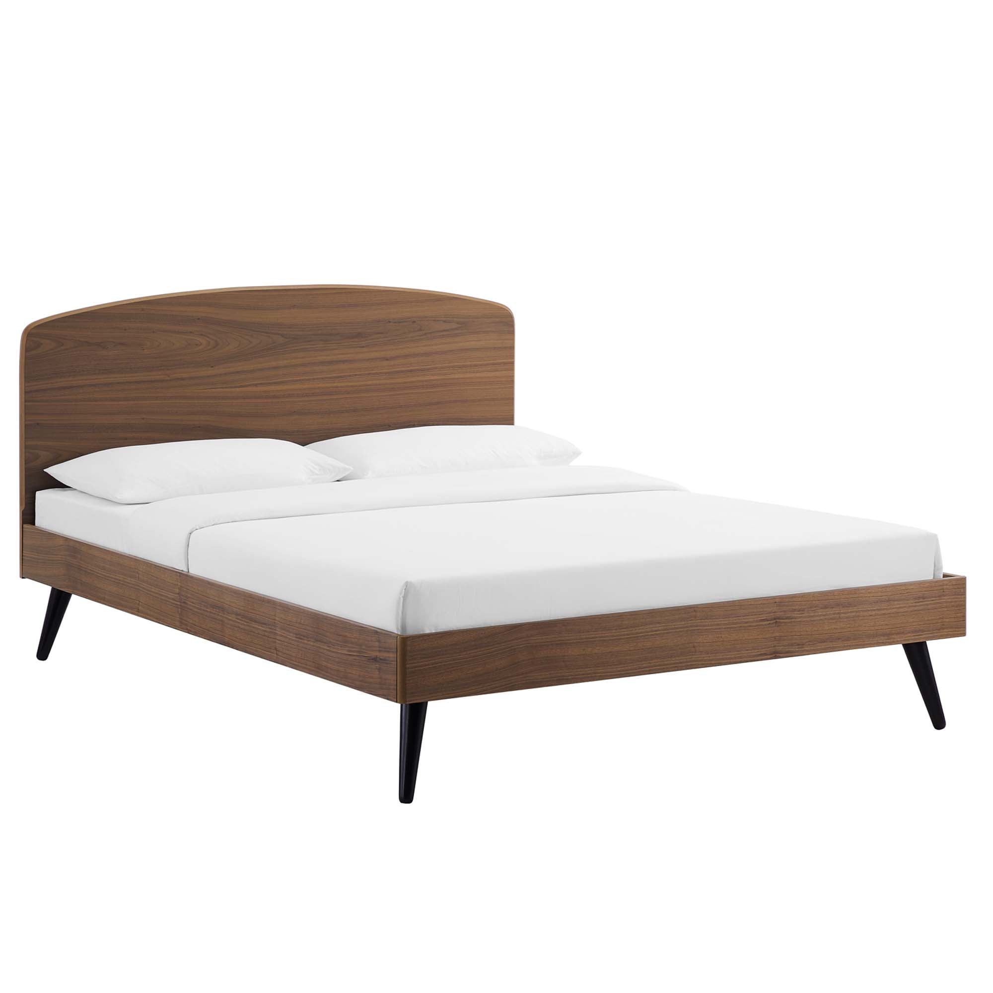 Modway Bronwen Wood Queen Platform Bed
