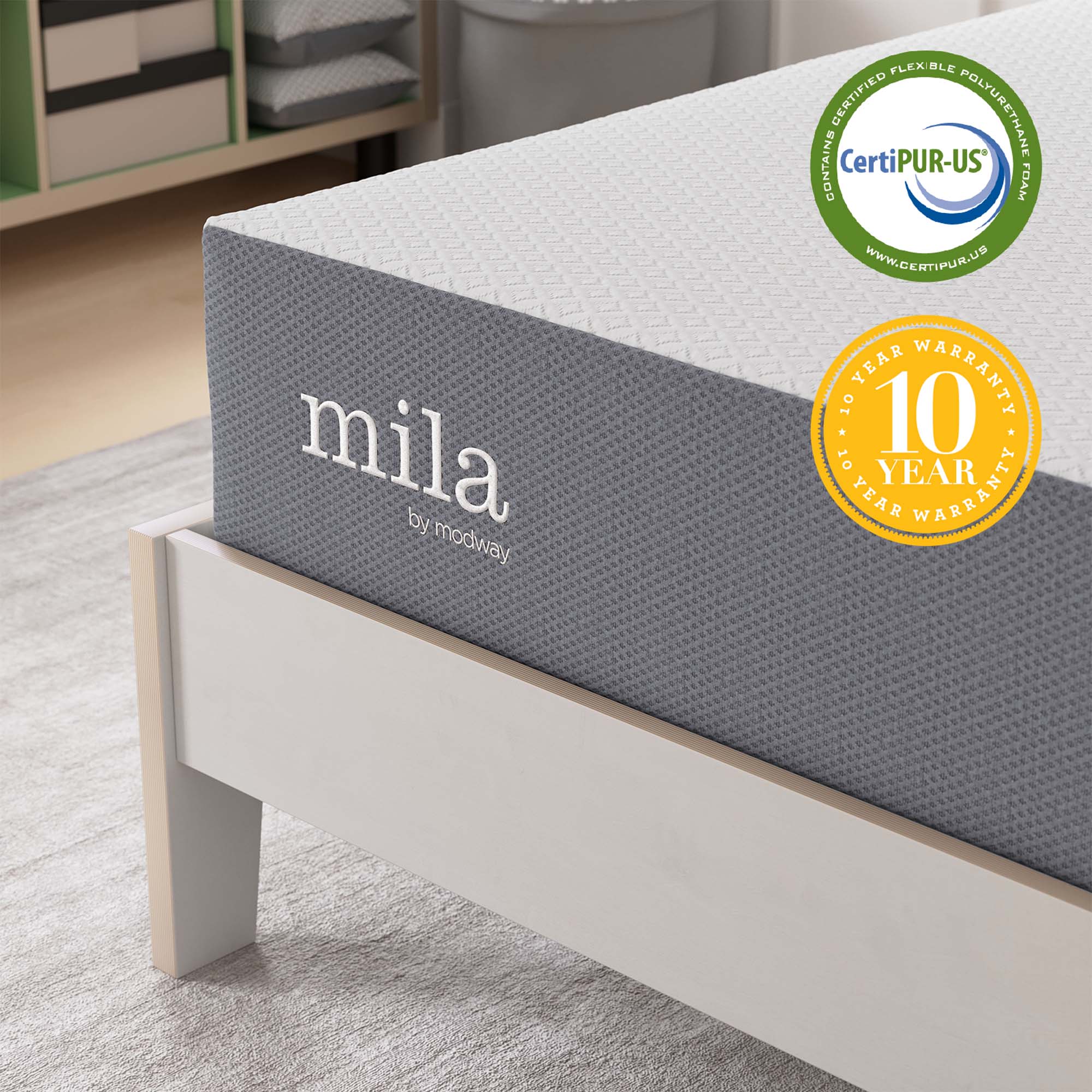 Modway Mila 10" Twin Mattress