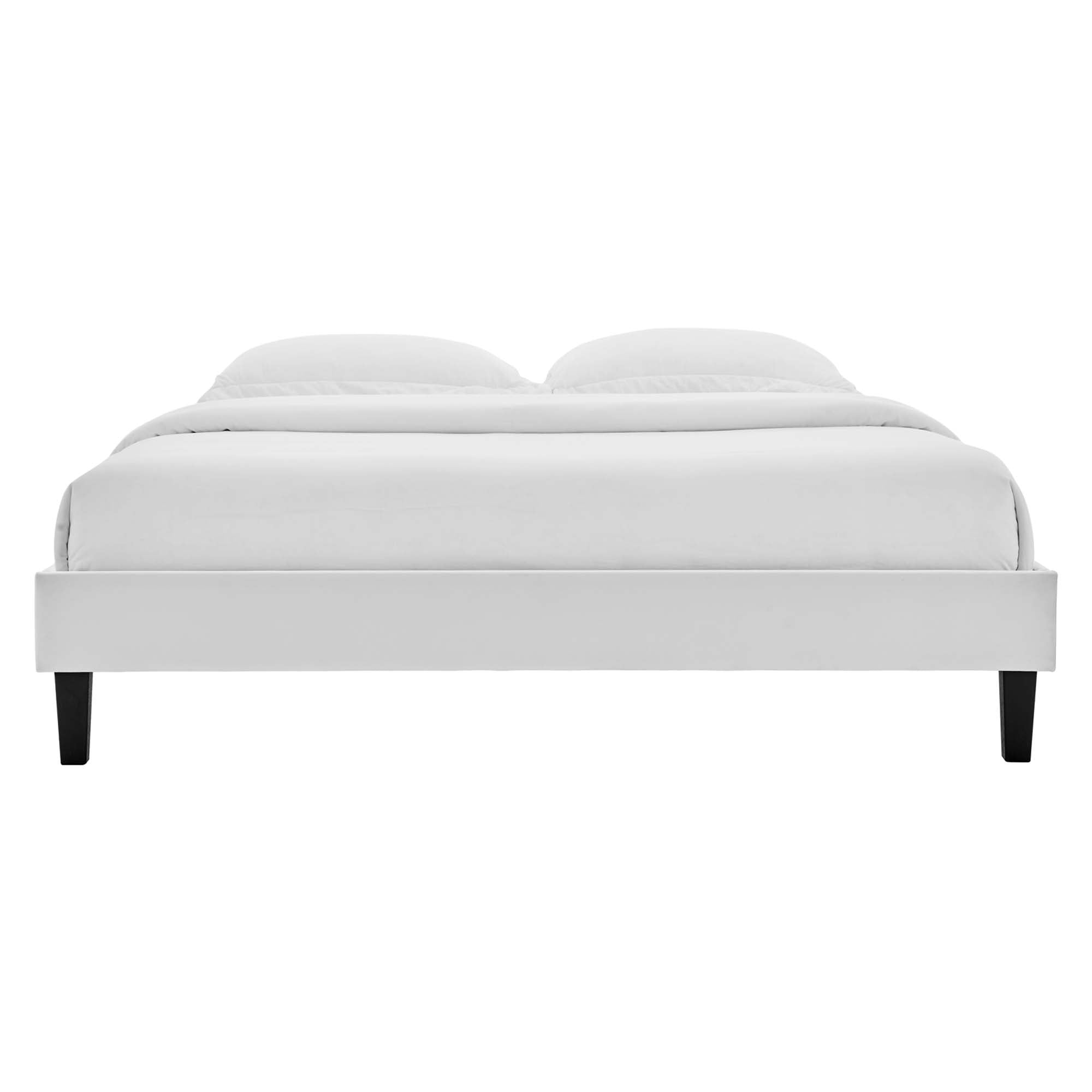 Modway Reign Performance Velvet Full Platform Bed Frame