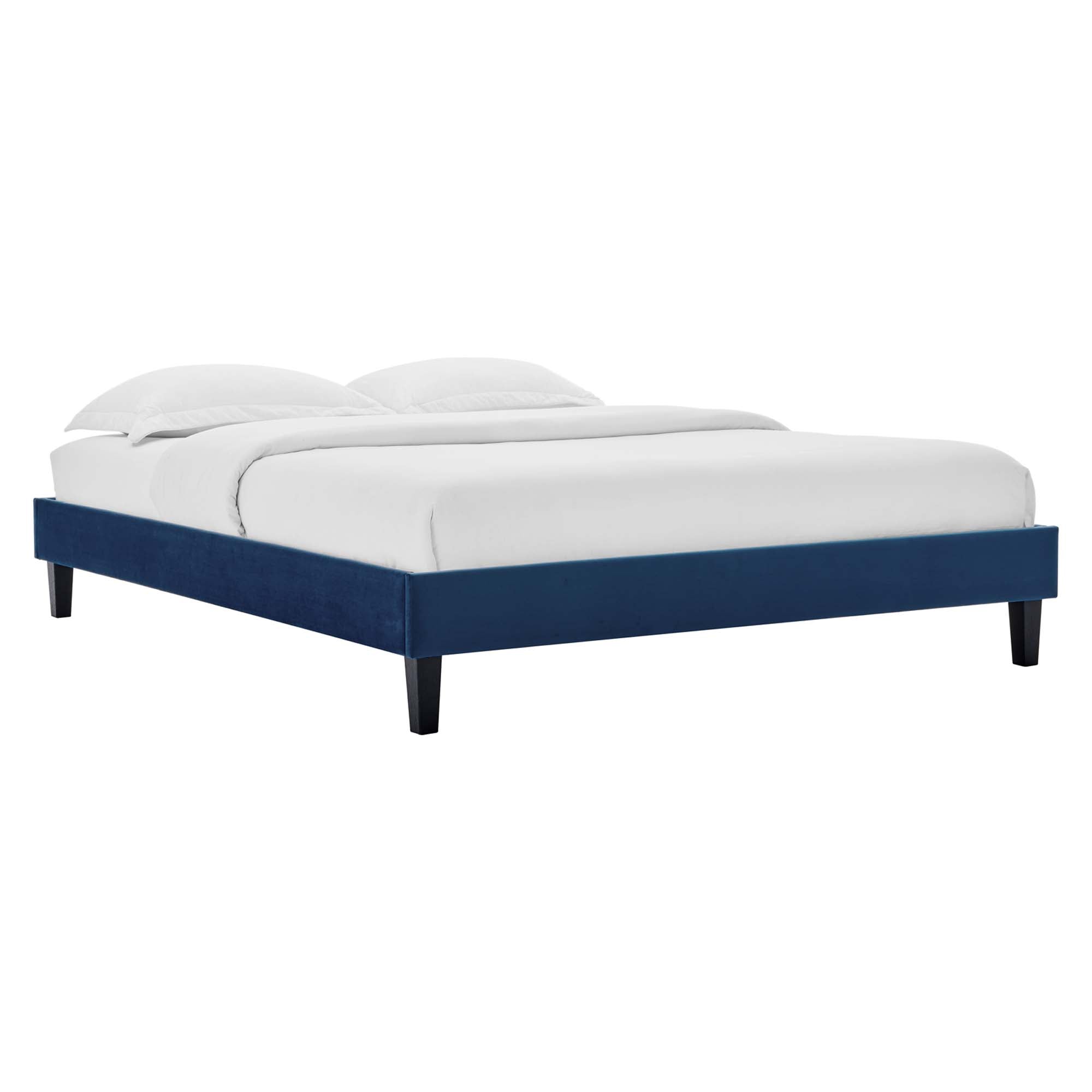 Modway Reign Performance Velvet Full Platform Bed Frame