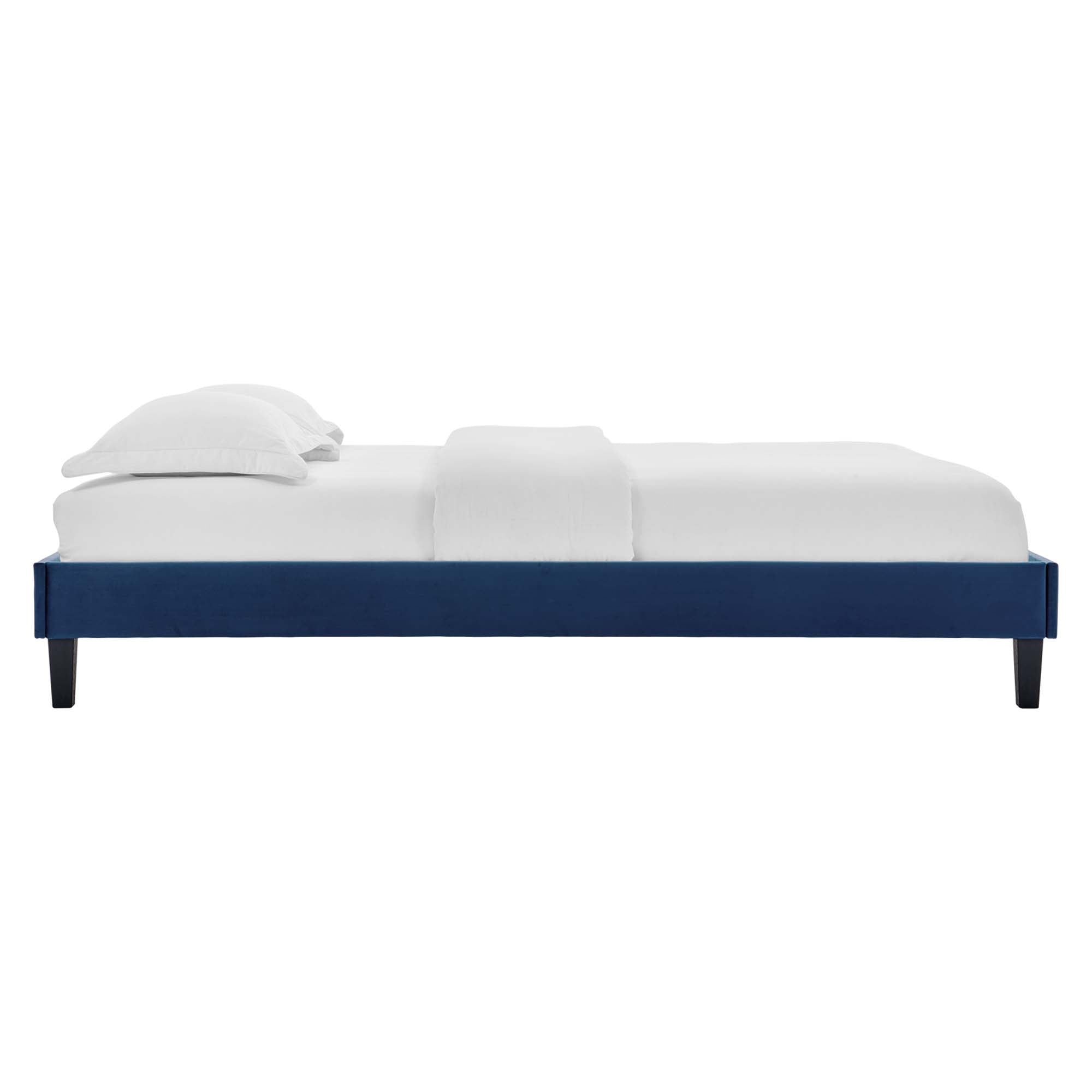 Modway Reign Performance Velvet Full Platform Bed Frame