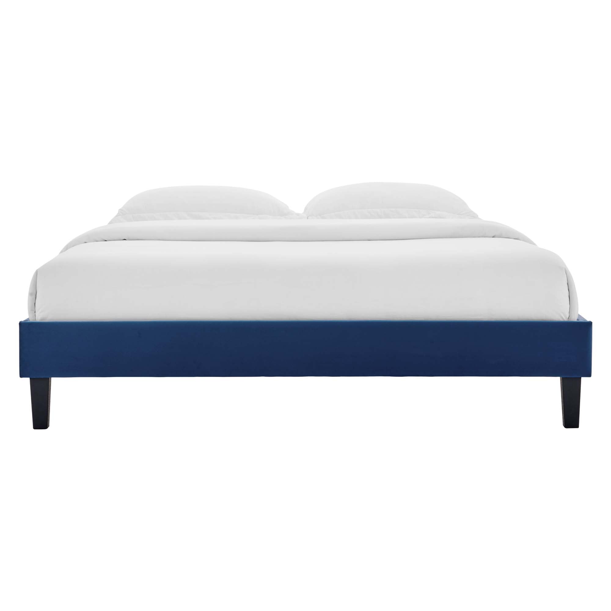 Modway Reign Performance Velvet Full Platform Bed Frame
