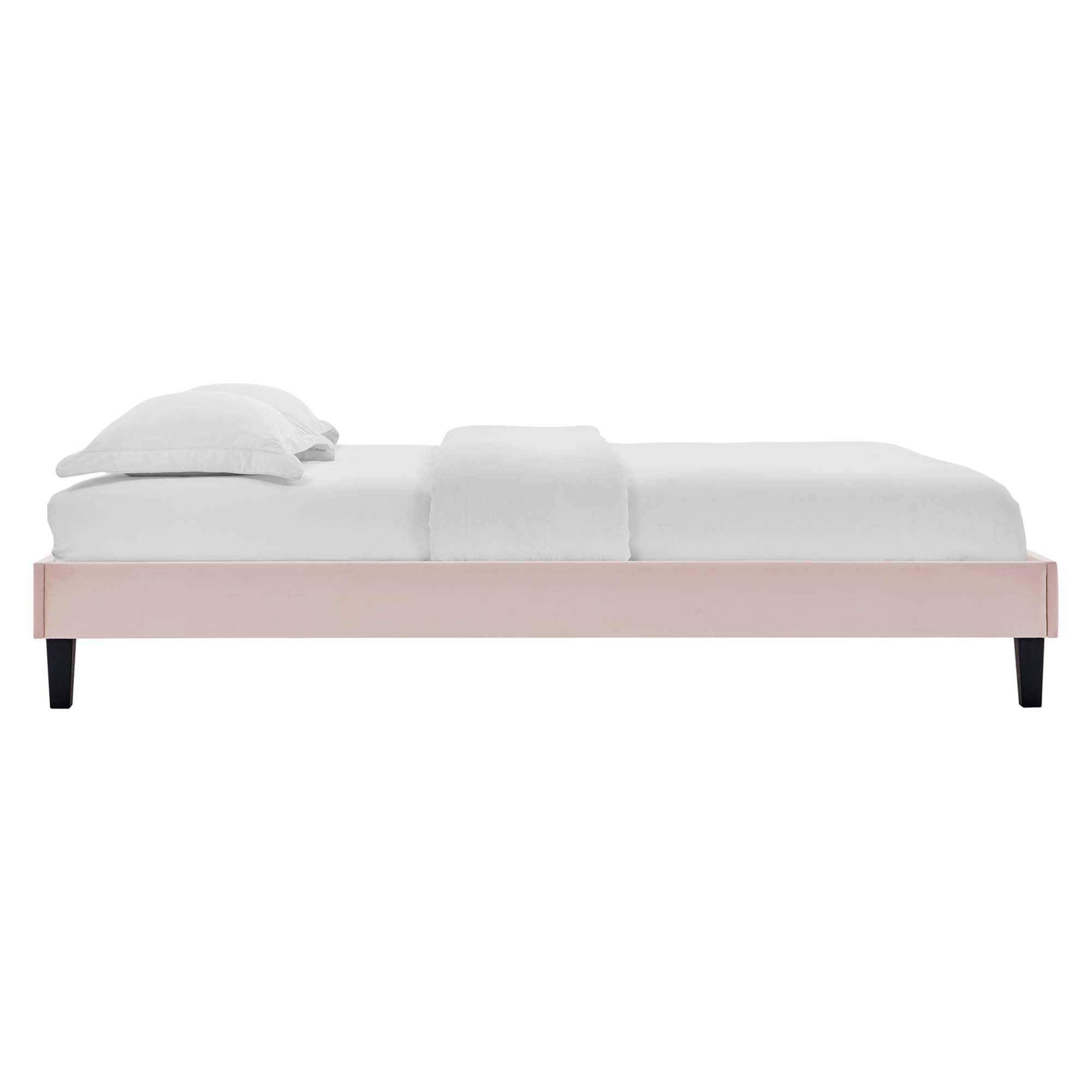 Modway Reign Performance Velvet Full Platform Bed Frame