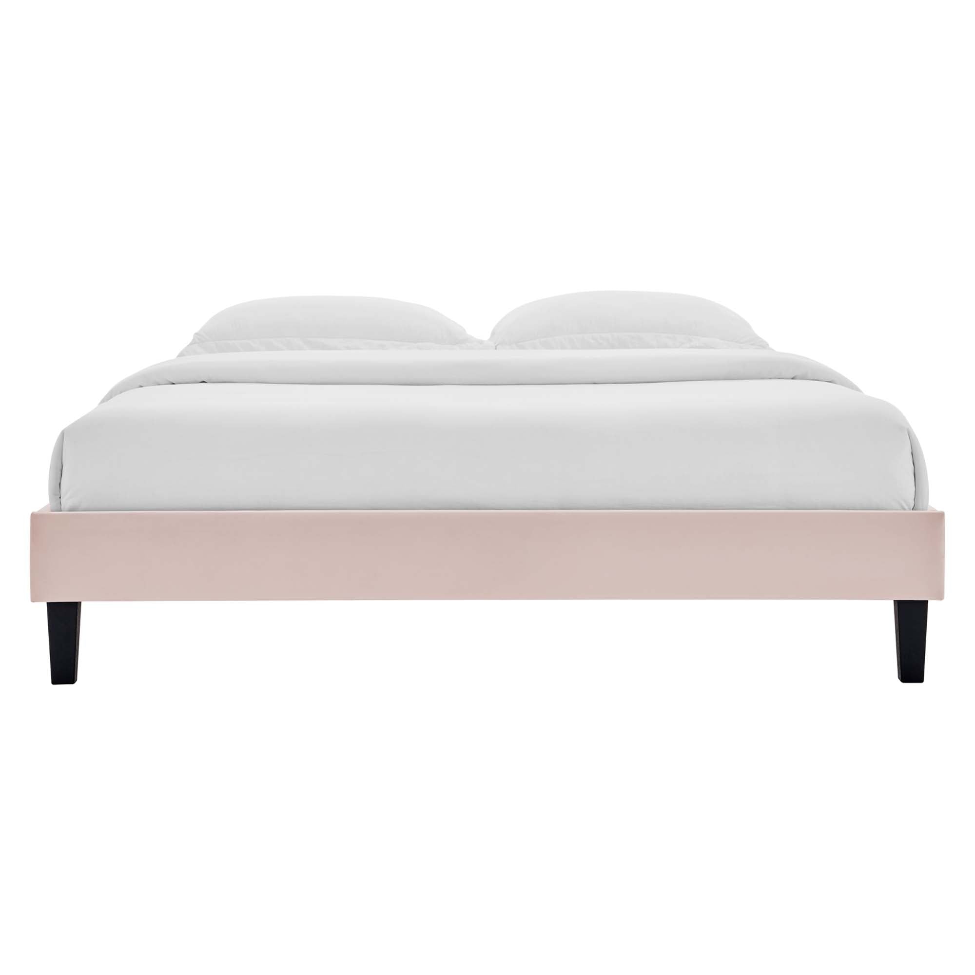 Modway Reign Performance Velvet Full Platform Bed Frame
