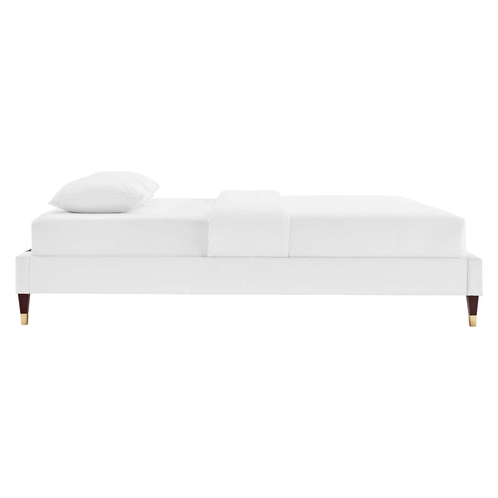 Modway Harlow Performance Velvet Full Platform Bed Frame