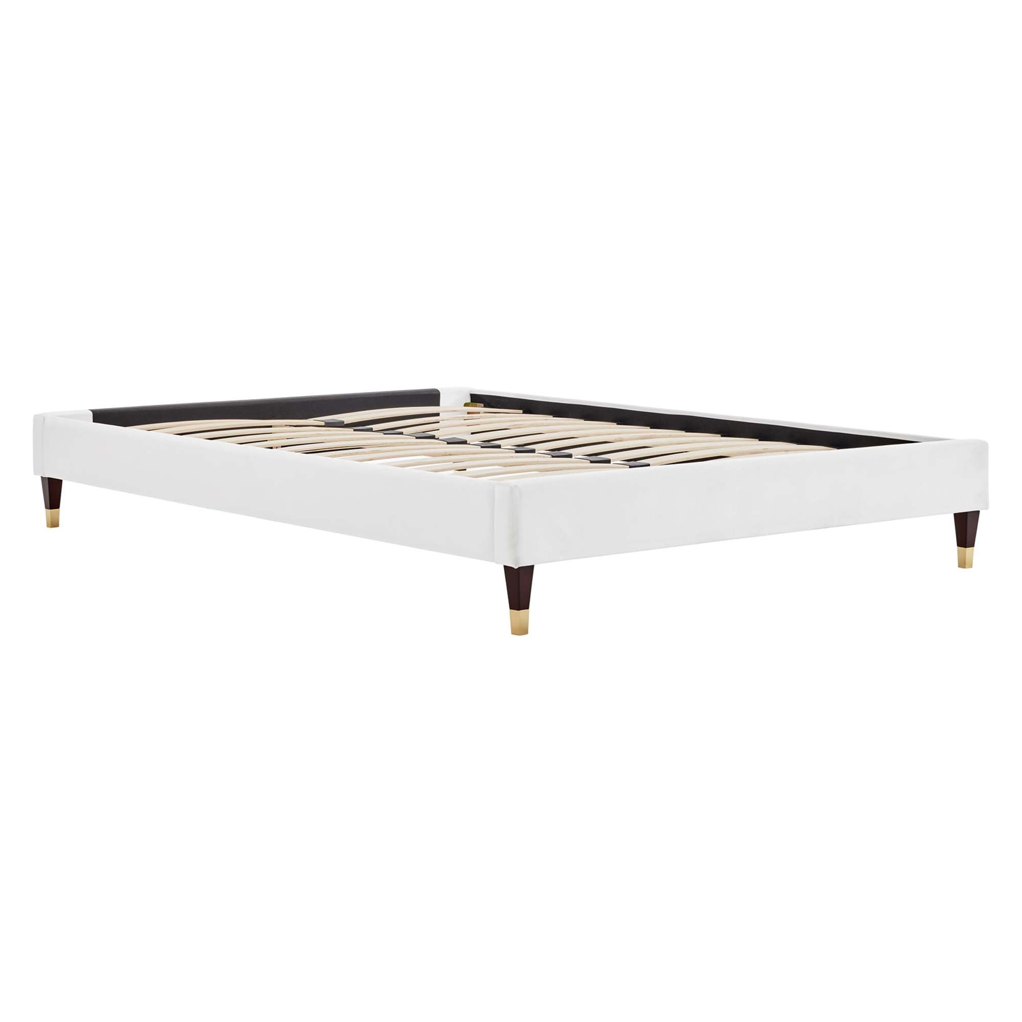 Modway Harlow Performance Velvet Queen Platform Bed Frame