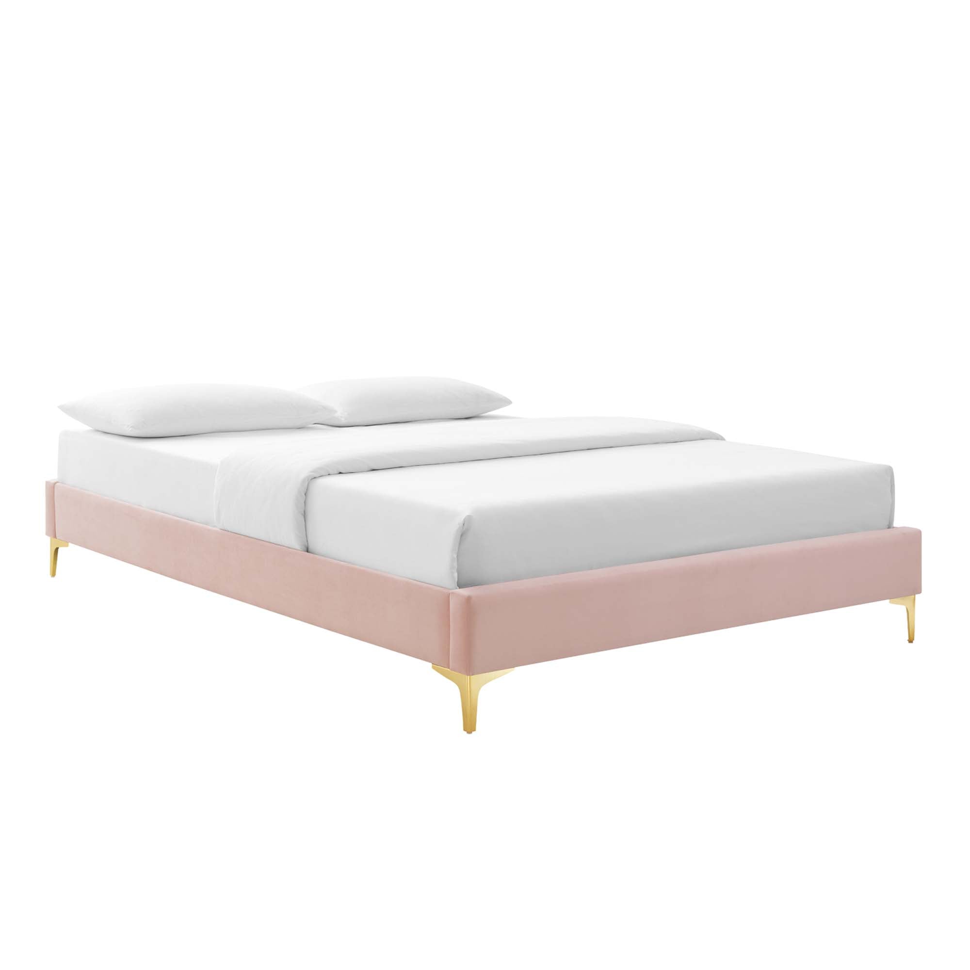 Modway Sutton Performance Velvet Queen Bed Frame