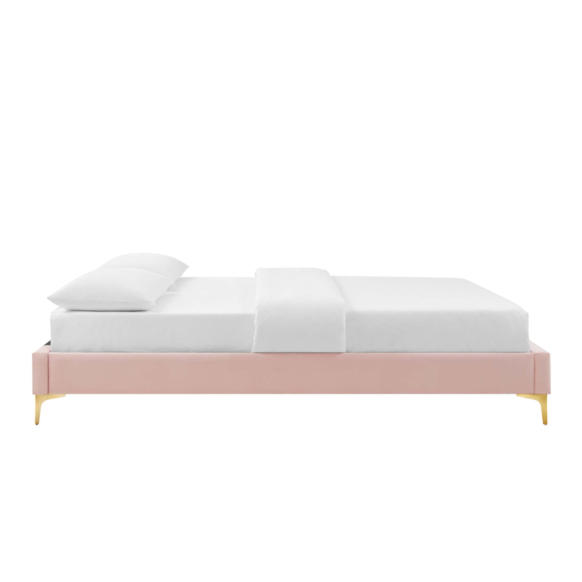 Modway Sutton Performance Velvet Queen Bed Frame