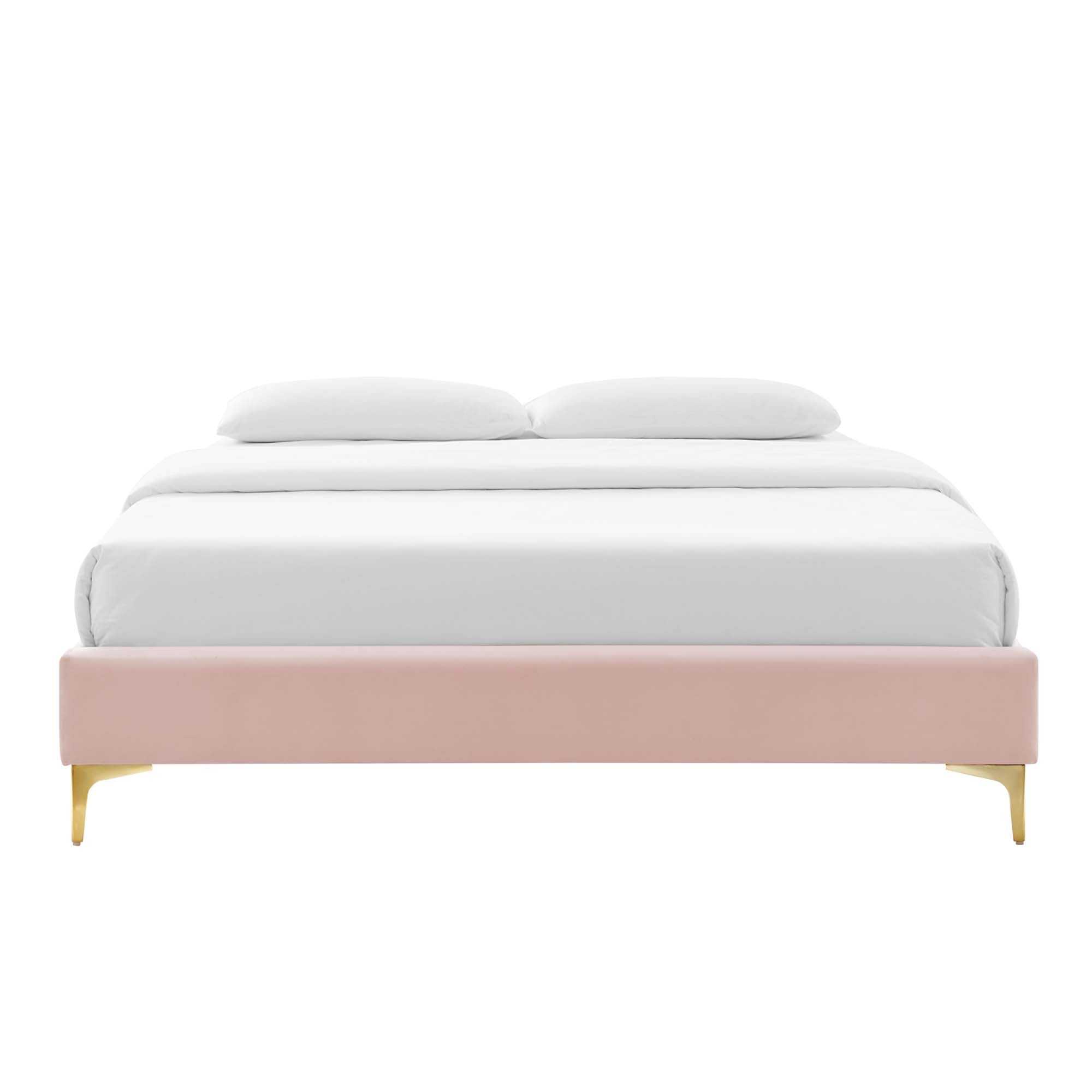 Modway Gwyneth Tufted Performance Velvet Queen Platform Bed