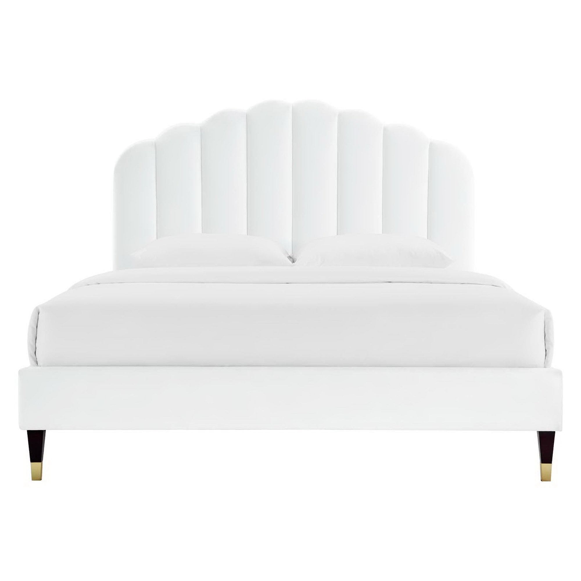 Modway Daisy Performance Velvet Queen Platform Bed