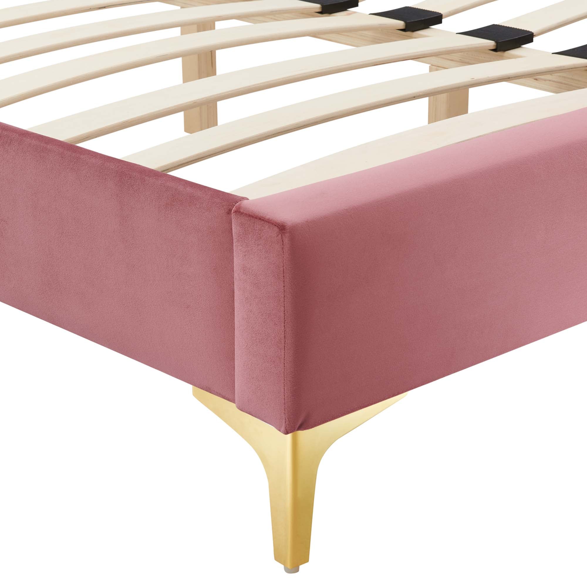 Modway Sutton Performance Velvet King Bed Frame