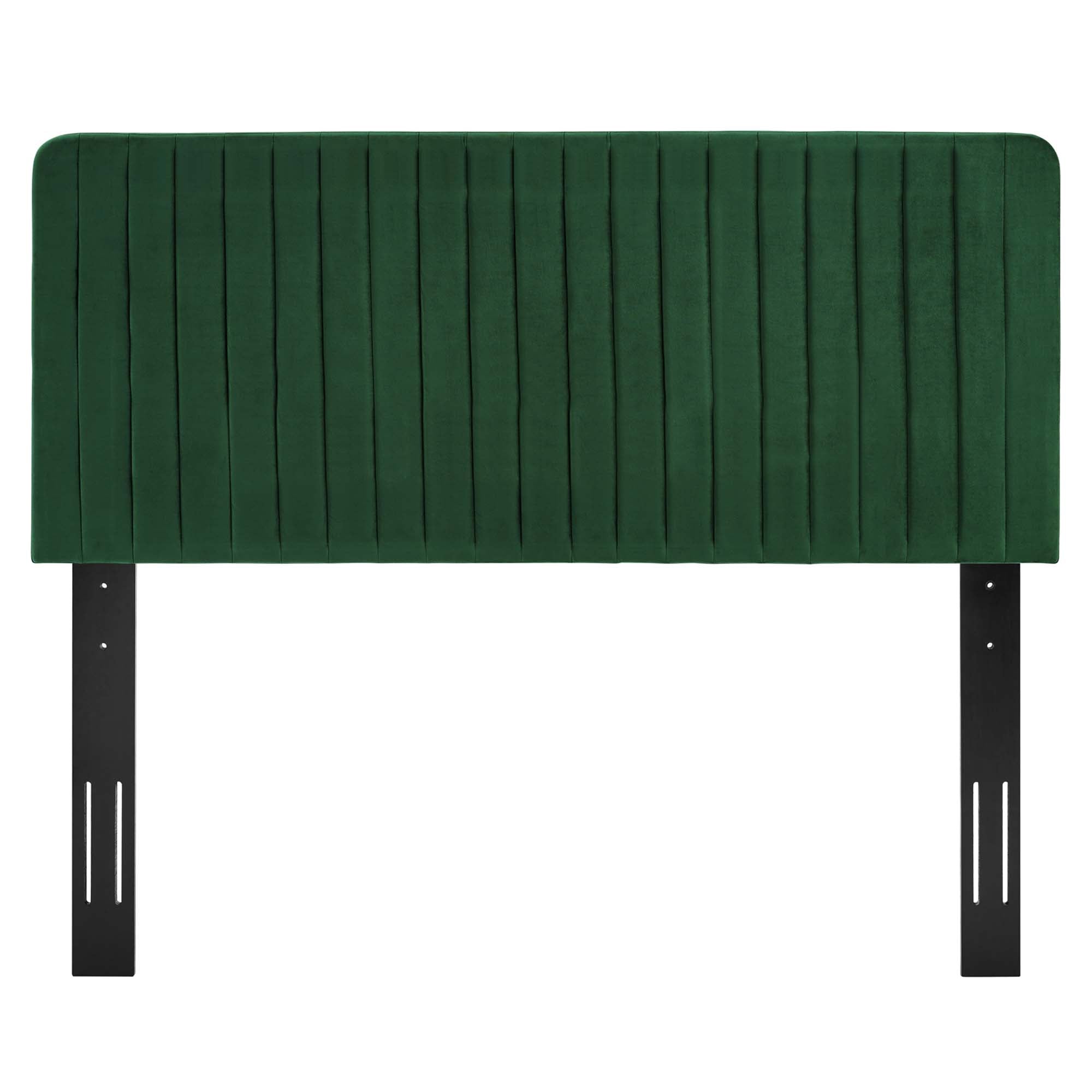 Modway Milenna Channel Tufted Performance Velvet Twin Headboard