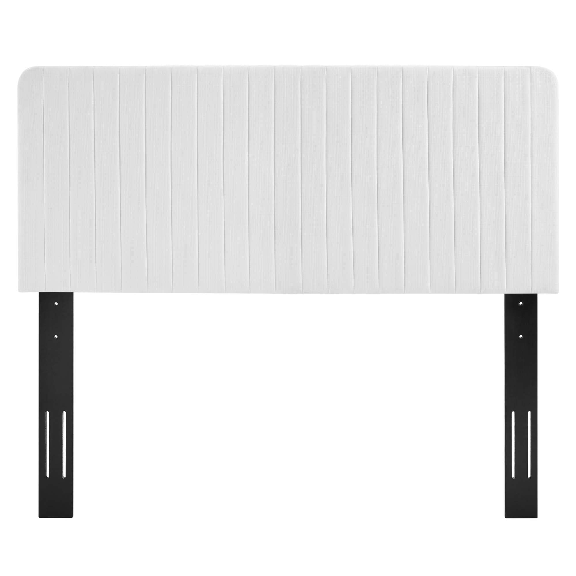 Modway Milenna Channel Tufted Upholstered Fabric Full/Queen Headboard
