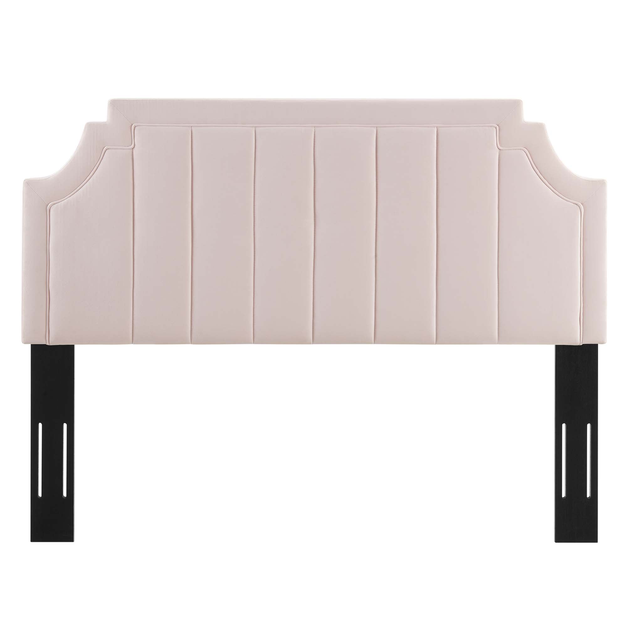 Modway Alyona Channel Tufted Performance Velvet Twin Headboard