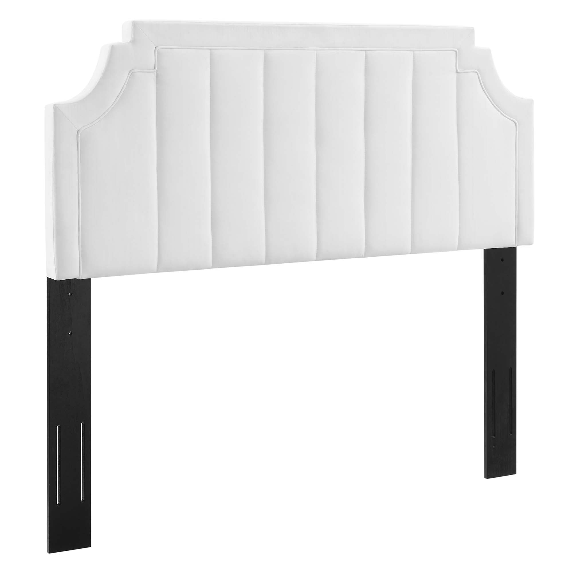 Modway Alyona Channel Tufted Performance Velvet Full/Queen Headboard