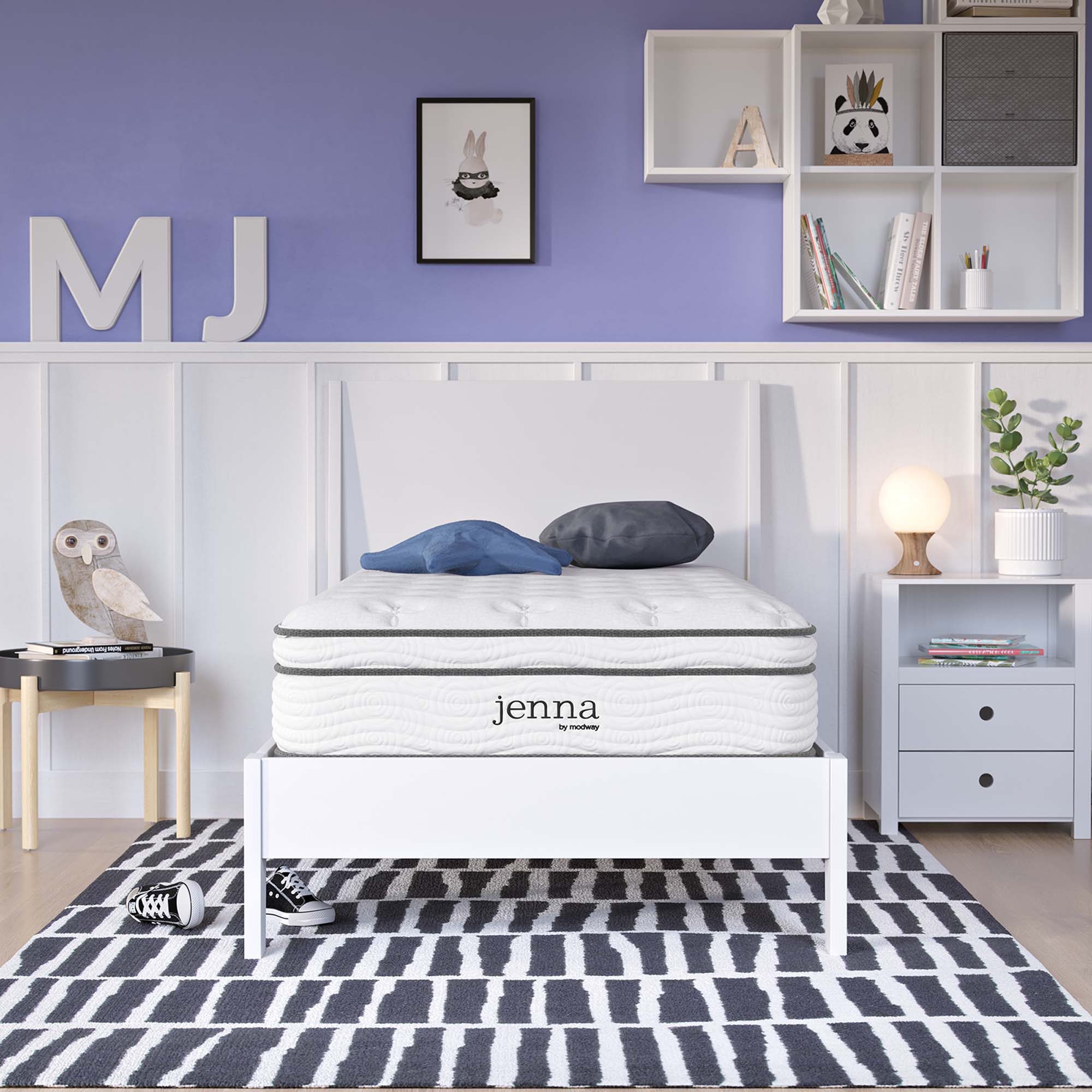 Modway Jenna 10" Innerspring and Foam Twin XL Mattress
