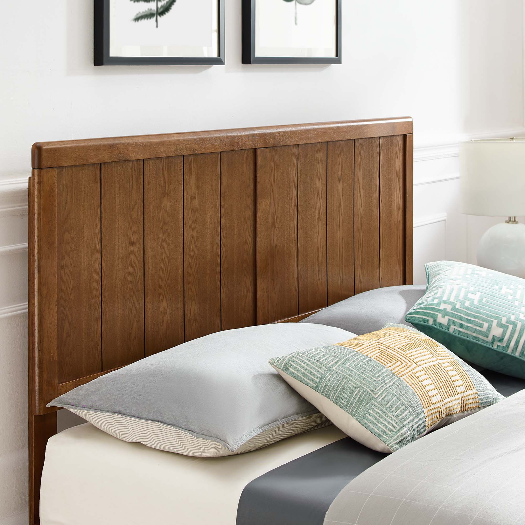 Modway Alana Wood Queen Platform Bed With Angular Frame