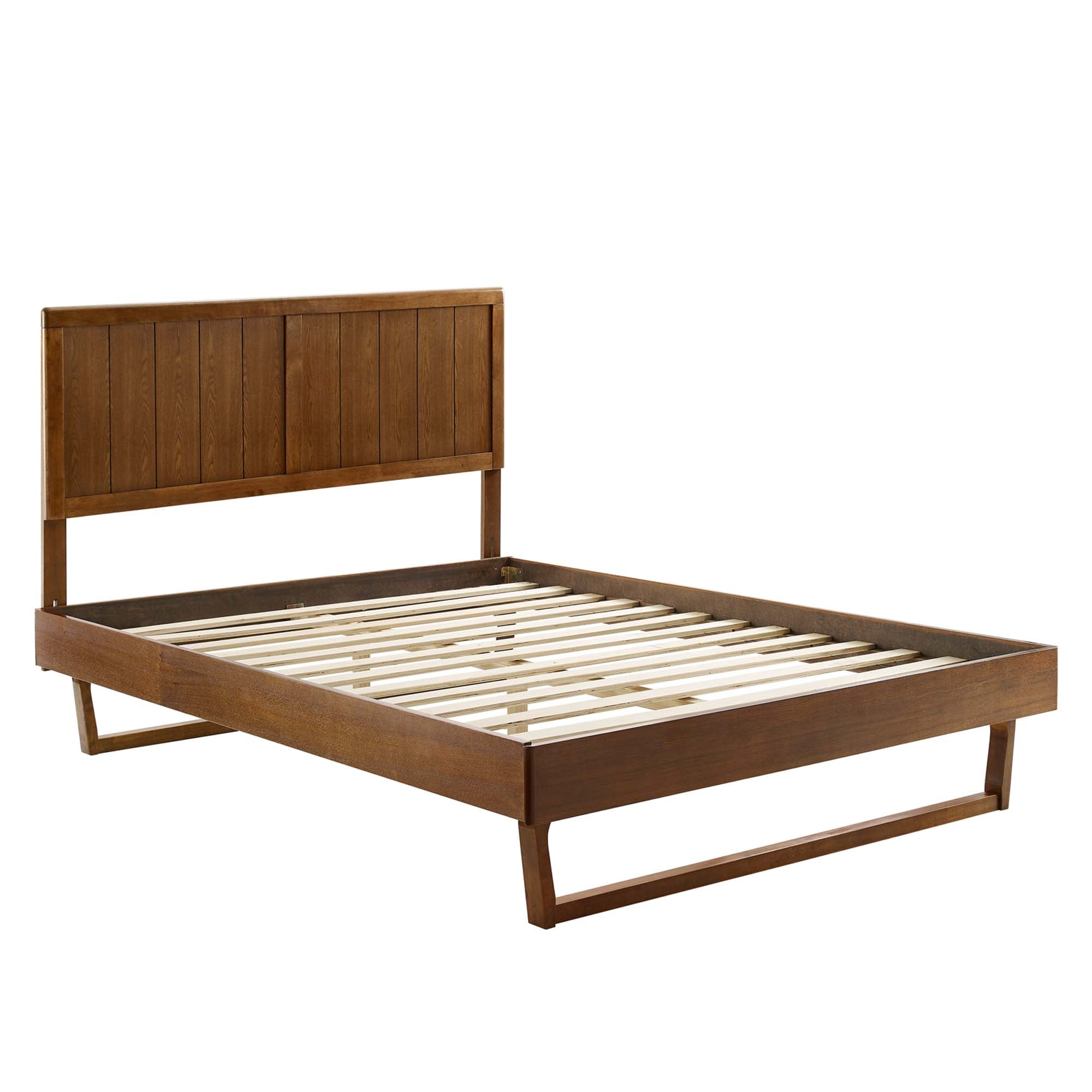 Modway Alana Wood Queen Platform Bed With Angular Frame