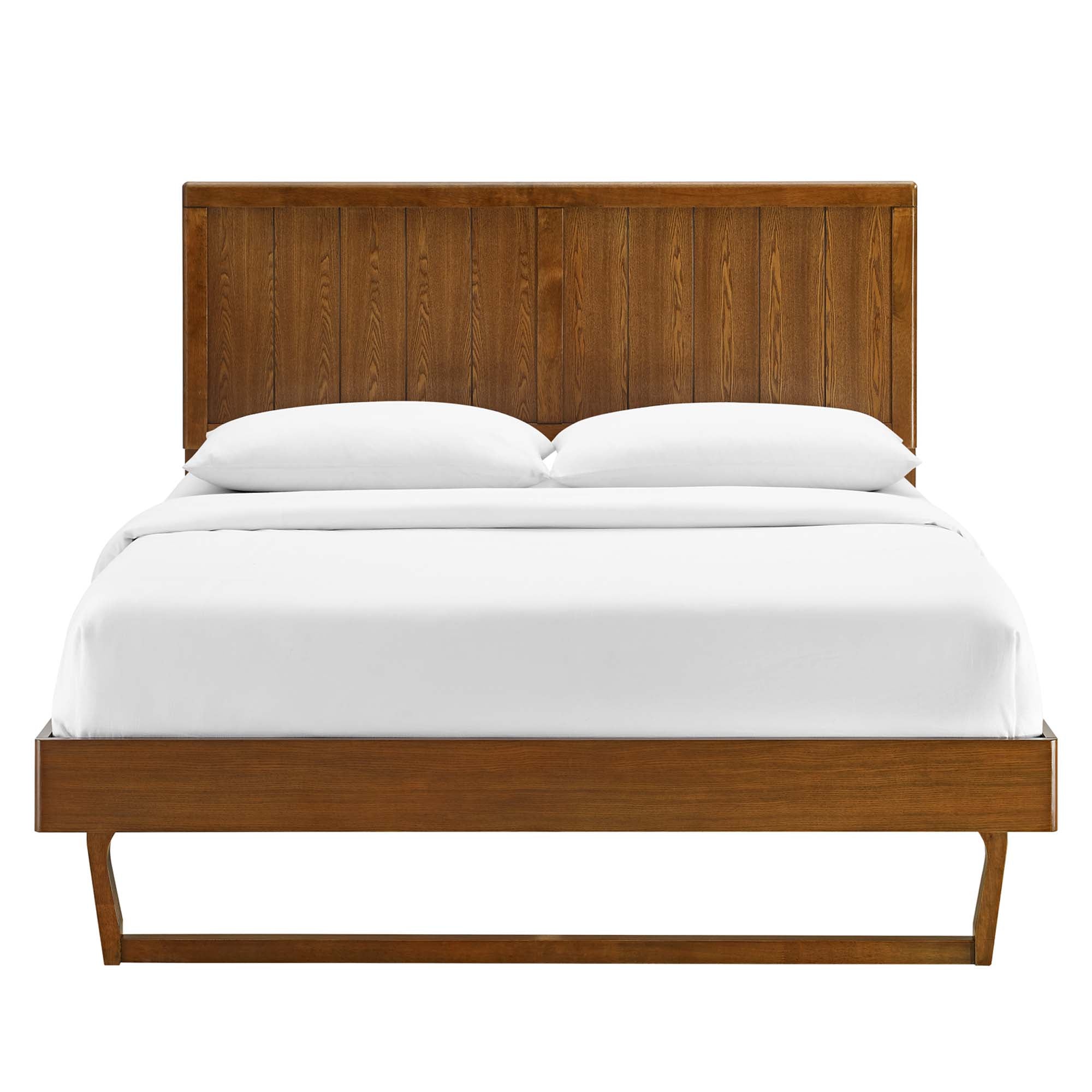 Modway Alana Wood Queen Platform Bed With Angular Frame