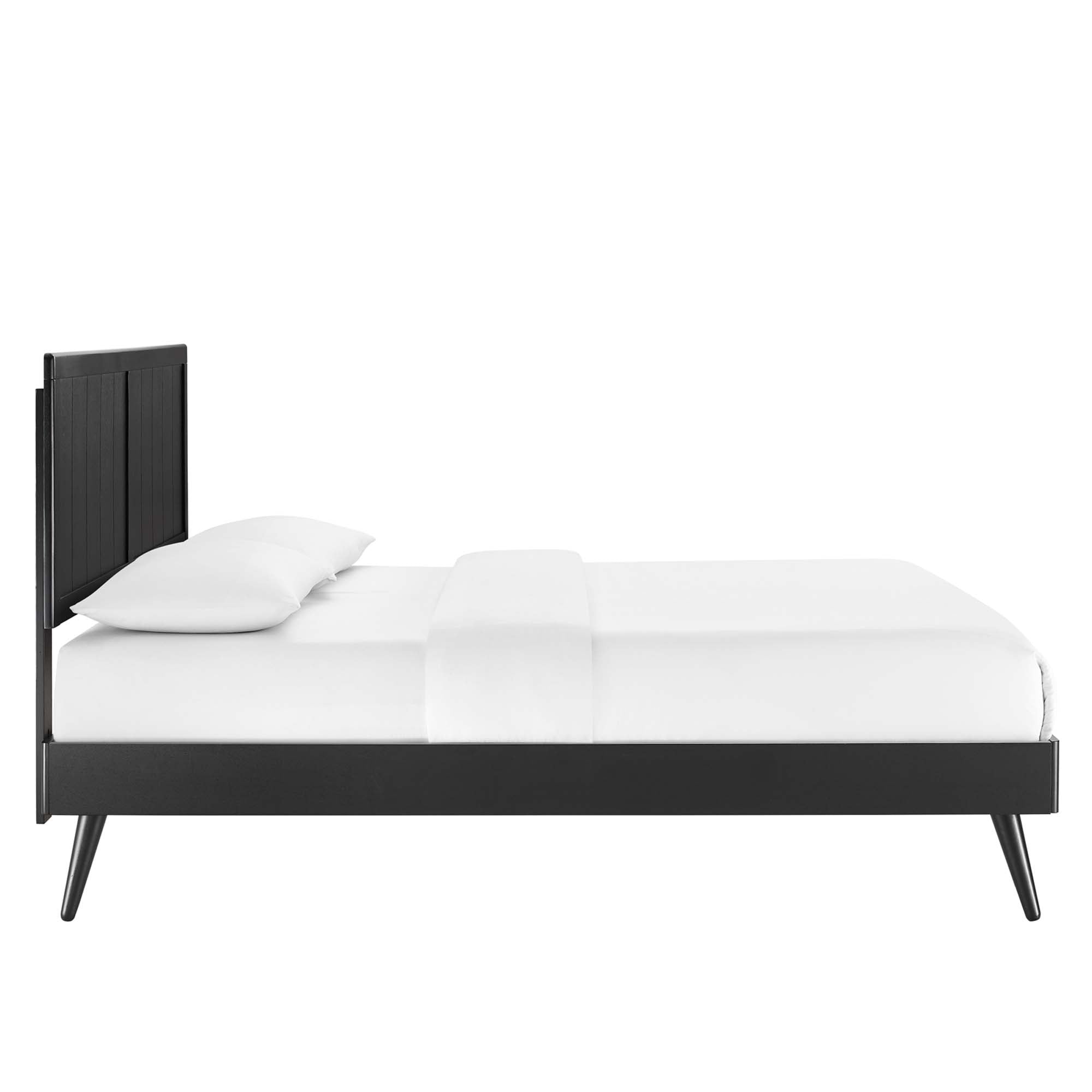 Modway Alana Wood Queen Platform Bed With Splayed Legs