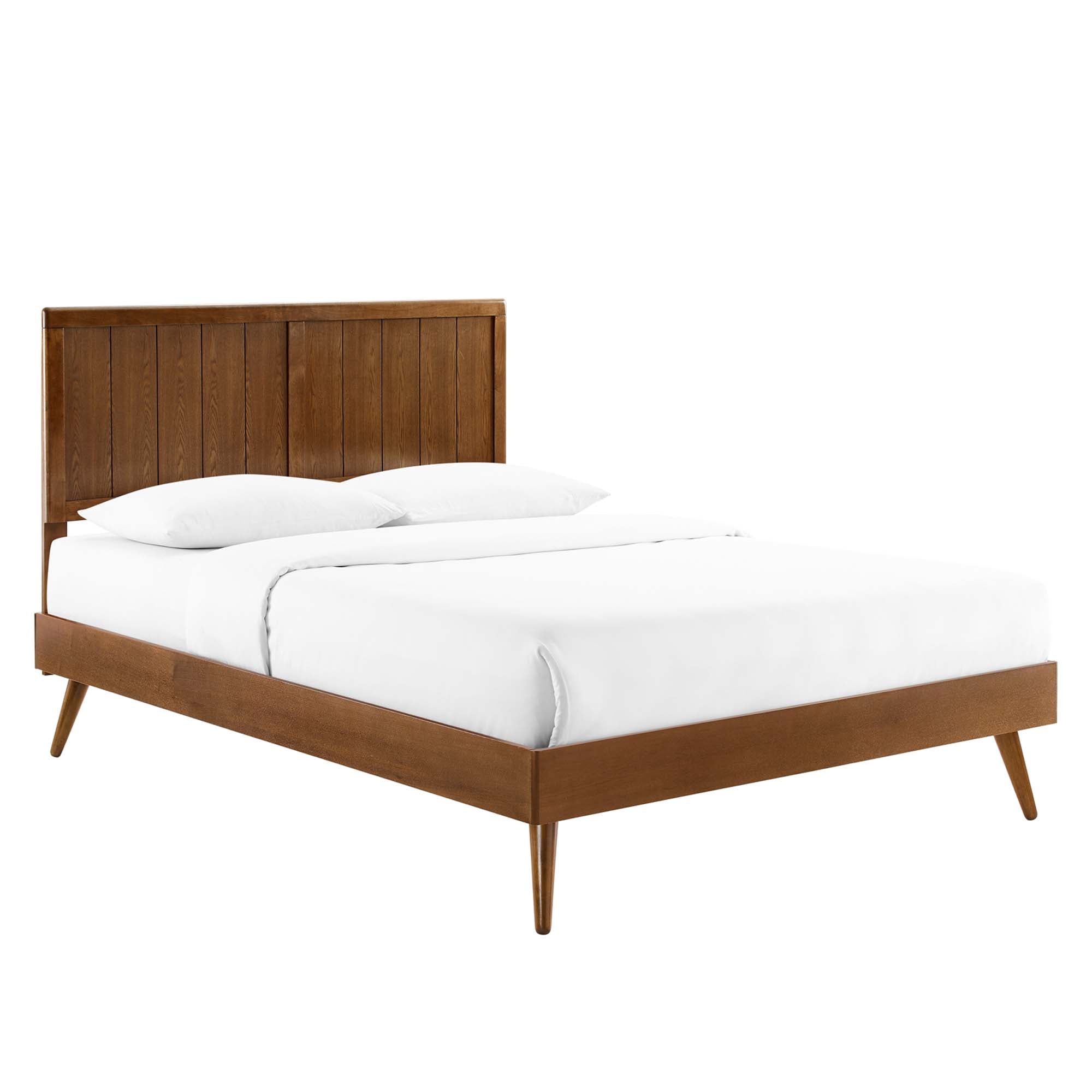 Modway Alana Wood Queen Platform Bed With Splayed Legs