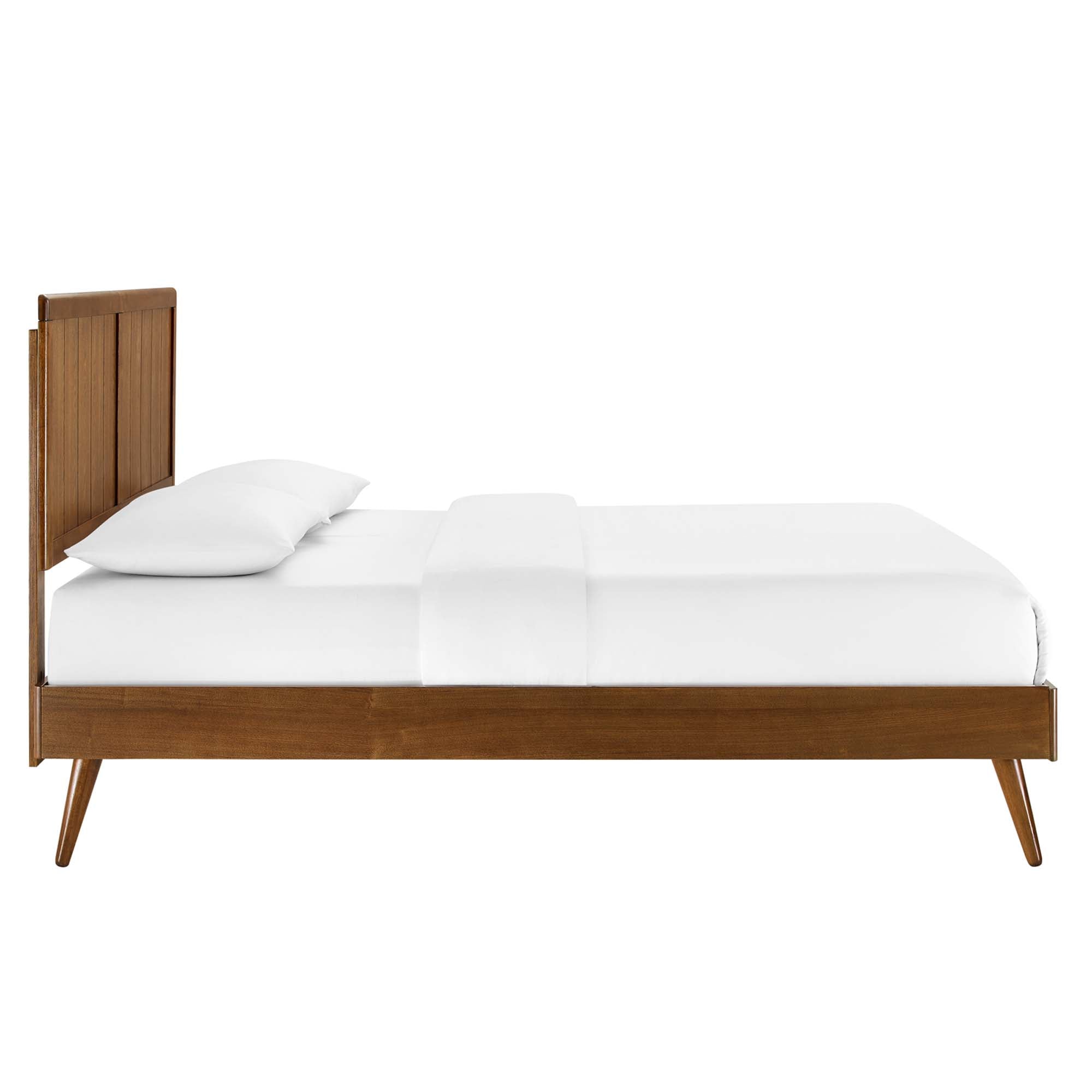 Modway Alana Wood Queen Platform Bed With Splayed Legs