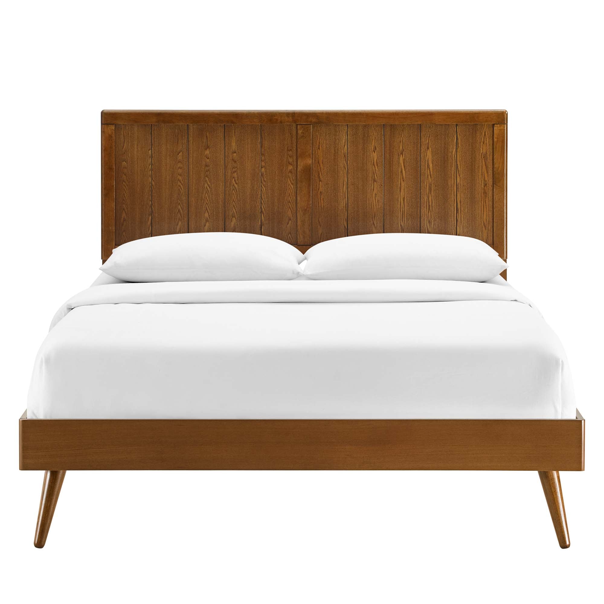Modway Alana Wood Queen Platform Bed With Splayed Legs