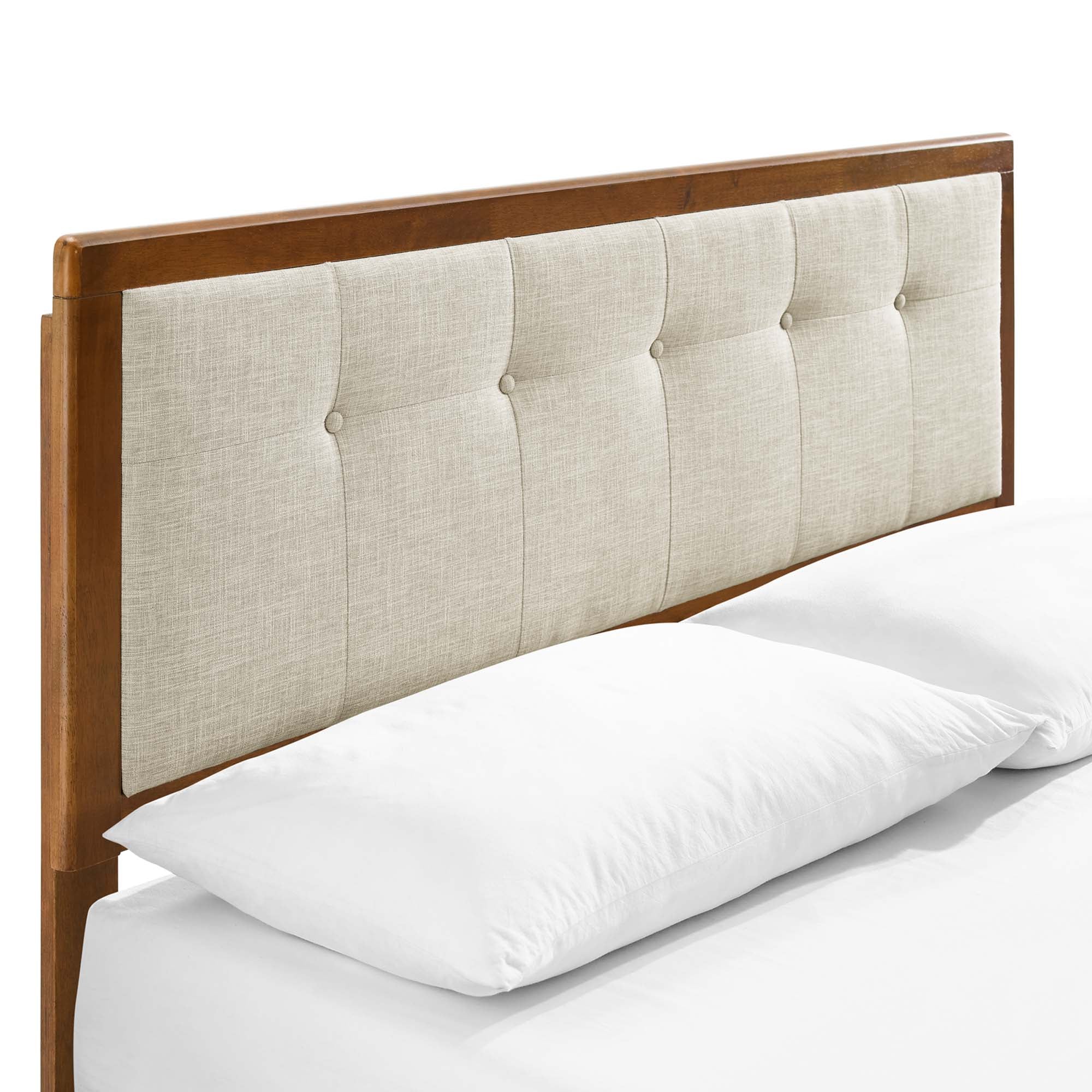 Modway Willow Wood Queen Platform Bed With Angular Frame