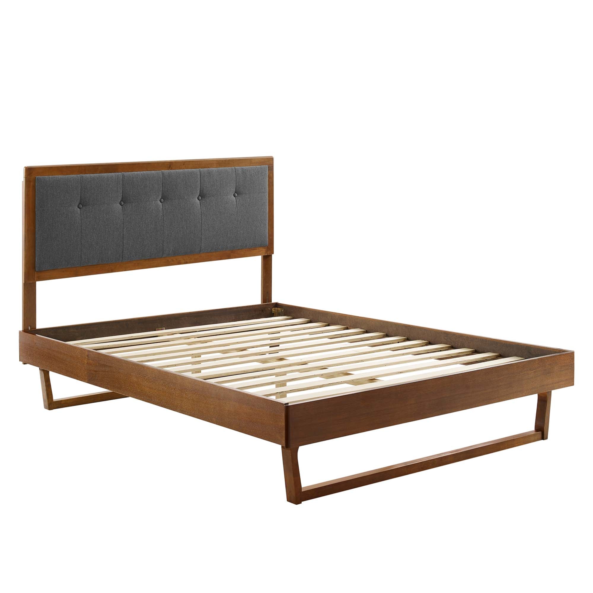 Modway Willow Wood Queen Platform Bed With Angular Frame