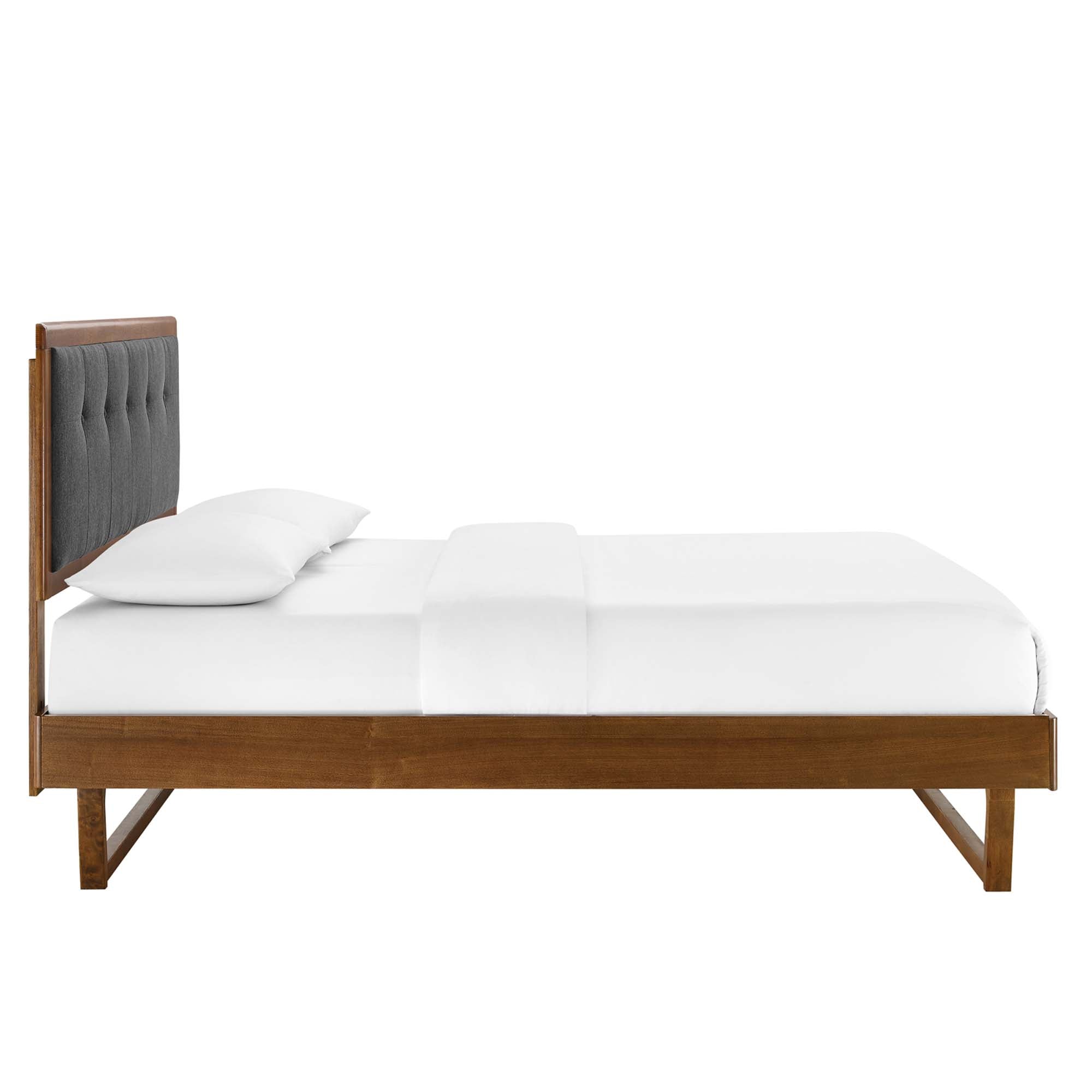 Modway Willow Wood Queen Platform Bed With Angular Frame