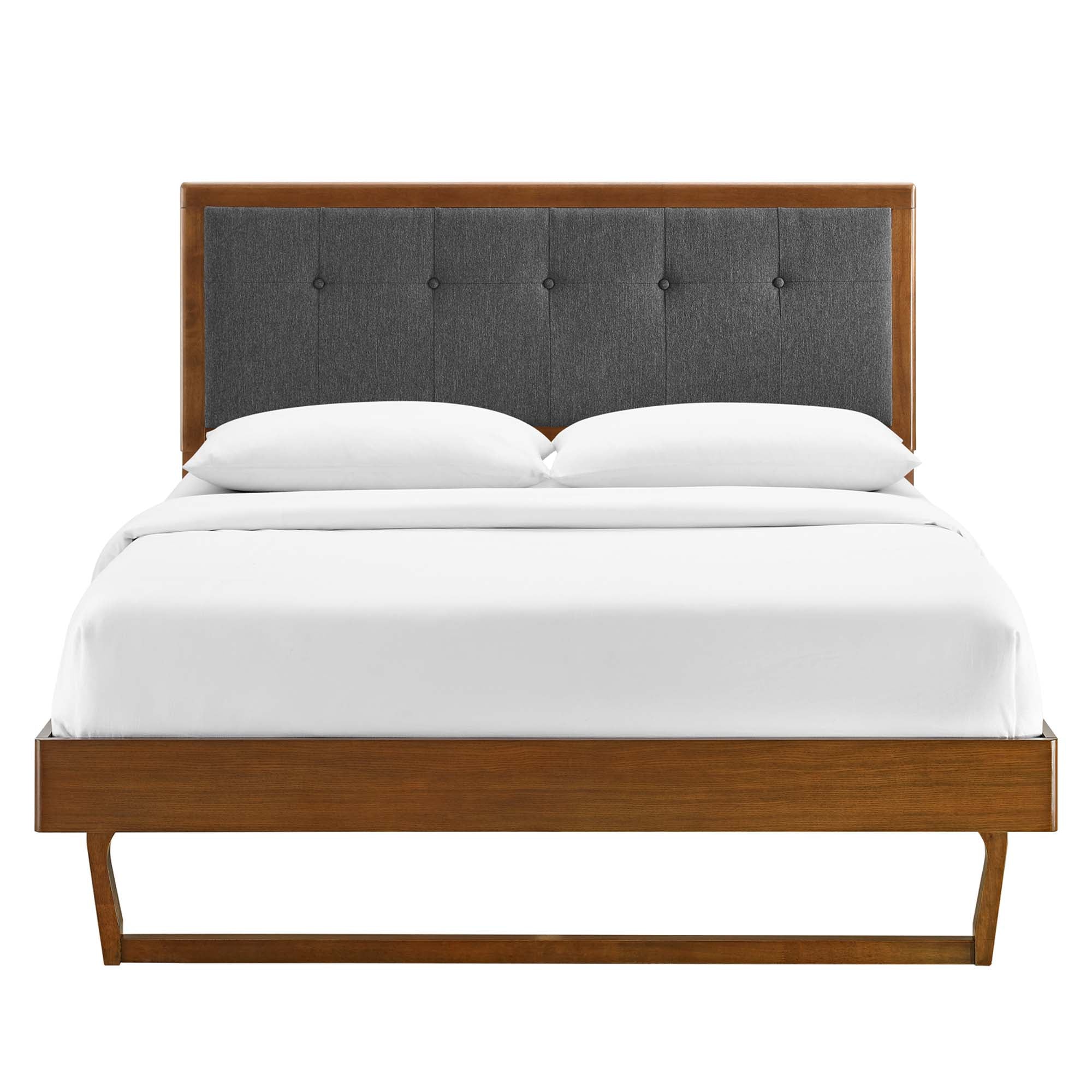 Modway Willow Wood Queen Platform Bed With Angular Frame
