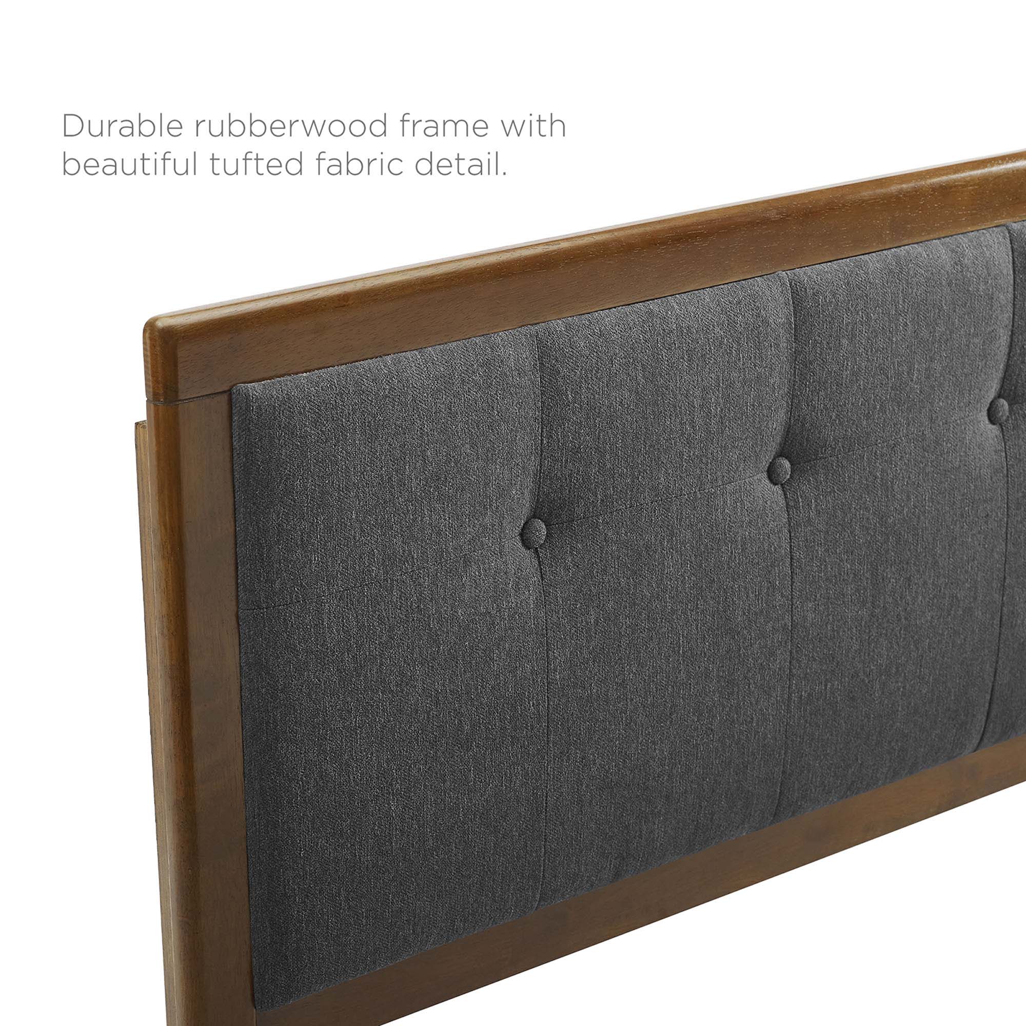 Modway Willow Wood Queen Platform Bed With Angular Frame
