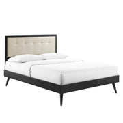 Modway Willow Wood Queen Platform Bed With Splayed Legs