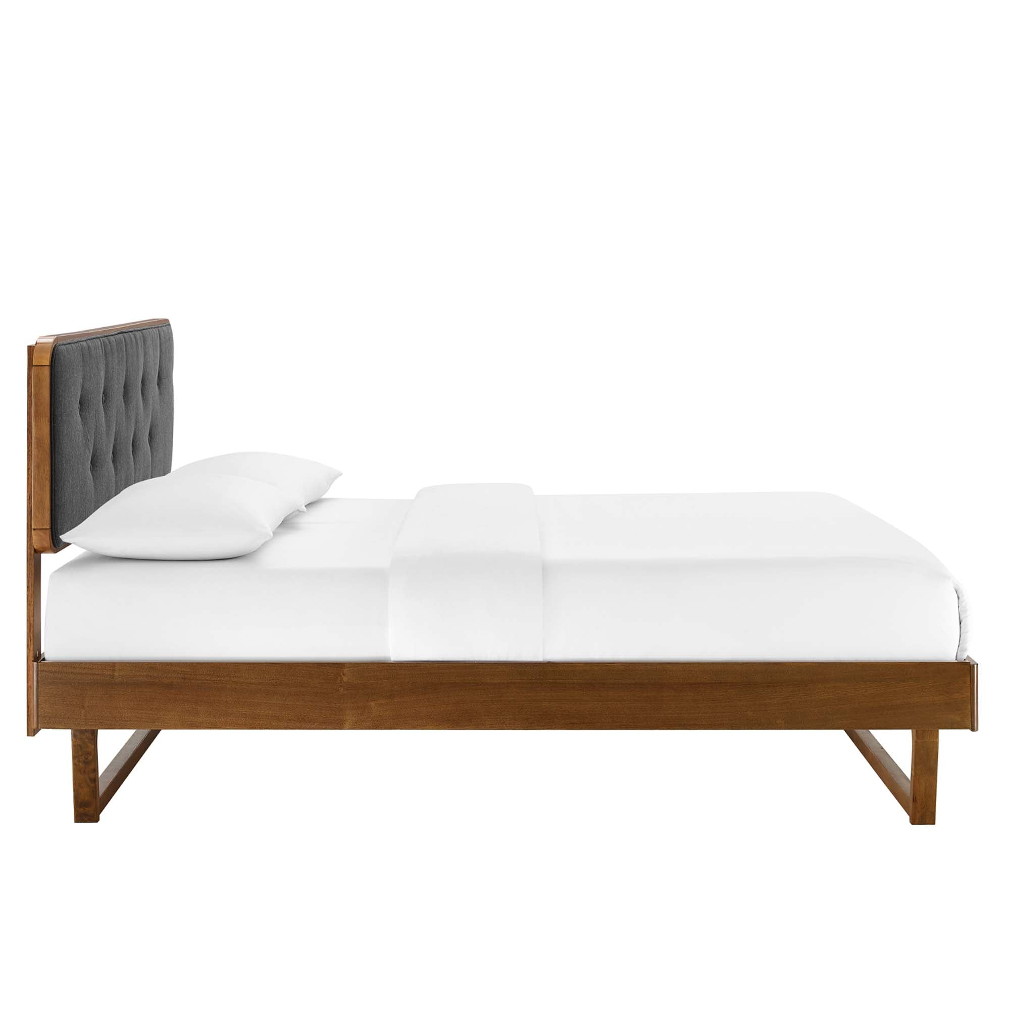 Modway Bridgette Wood Queen Platform Bed With Angular Frame