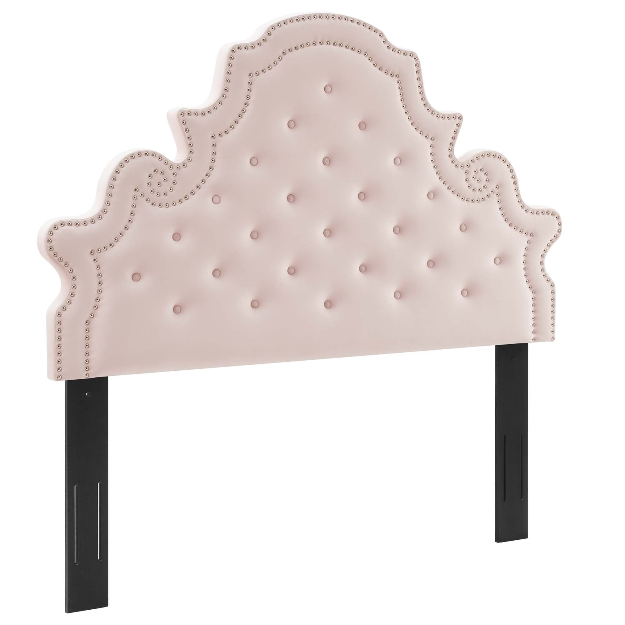 Modway Gwyneth Tufted Performance Velvet Queen Platform Bed