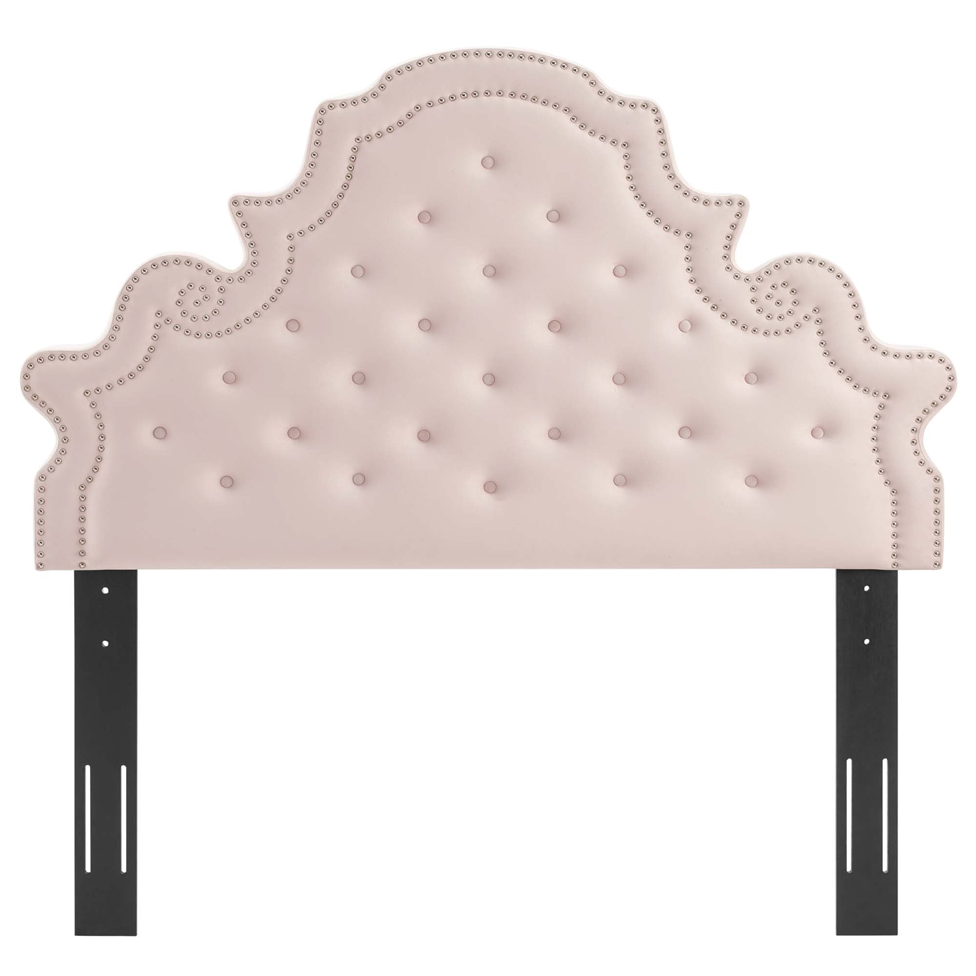 Modway Gwyneth Tufted Performance Velvet Queen Platform Bed