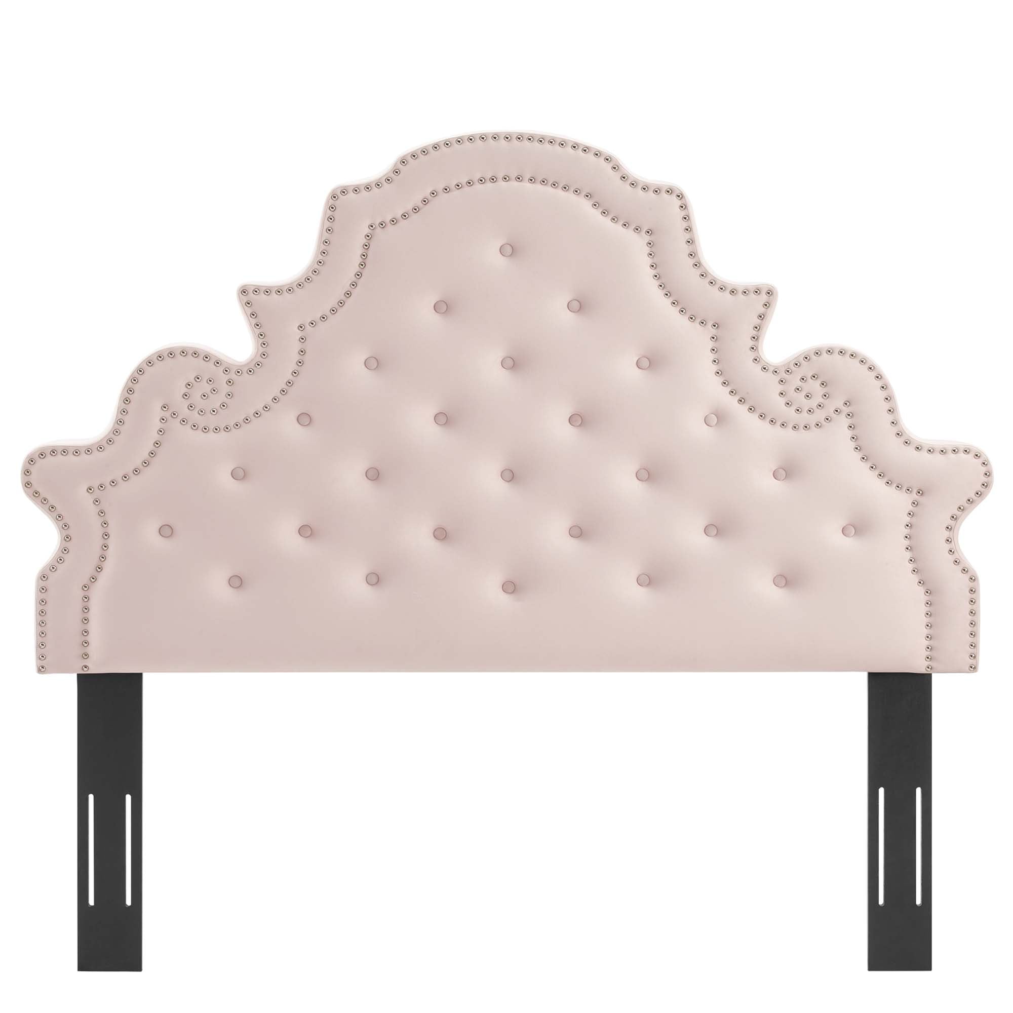 Modway Gwyneth Tufted Performance Velvet Queen Platform Bed