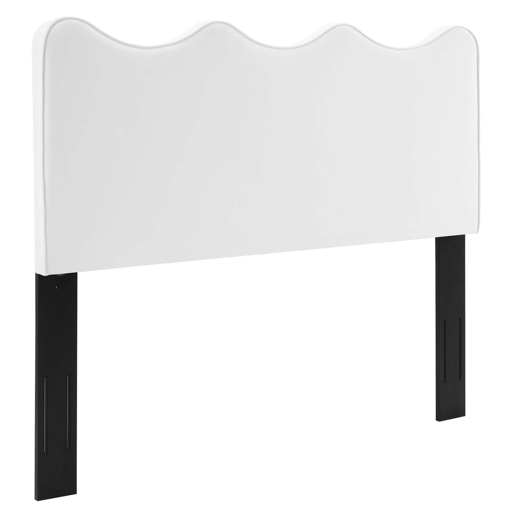 Modway Current Performance Velvet Queen Platform Bed