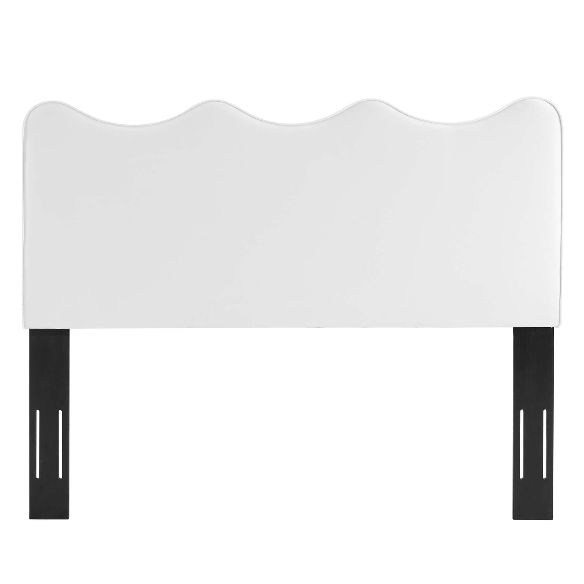 Modway Current Performance Velvet Queen Platform Bed