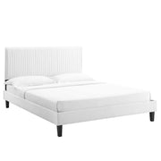 Modway Peyton Performance Velvet Queen Platform Bed