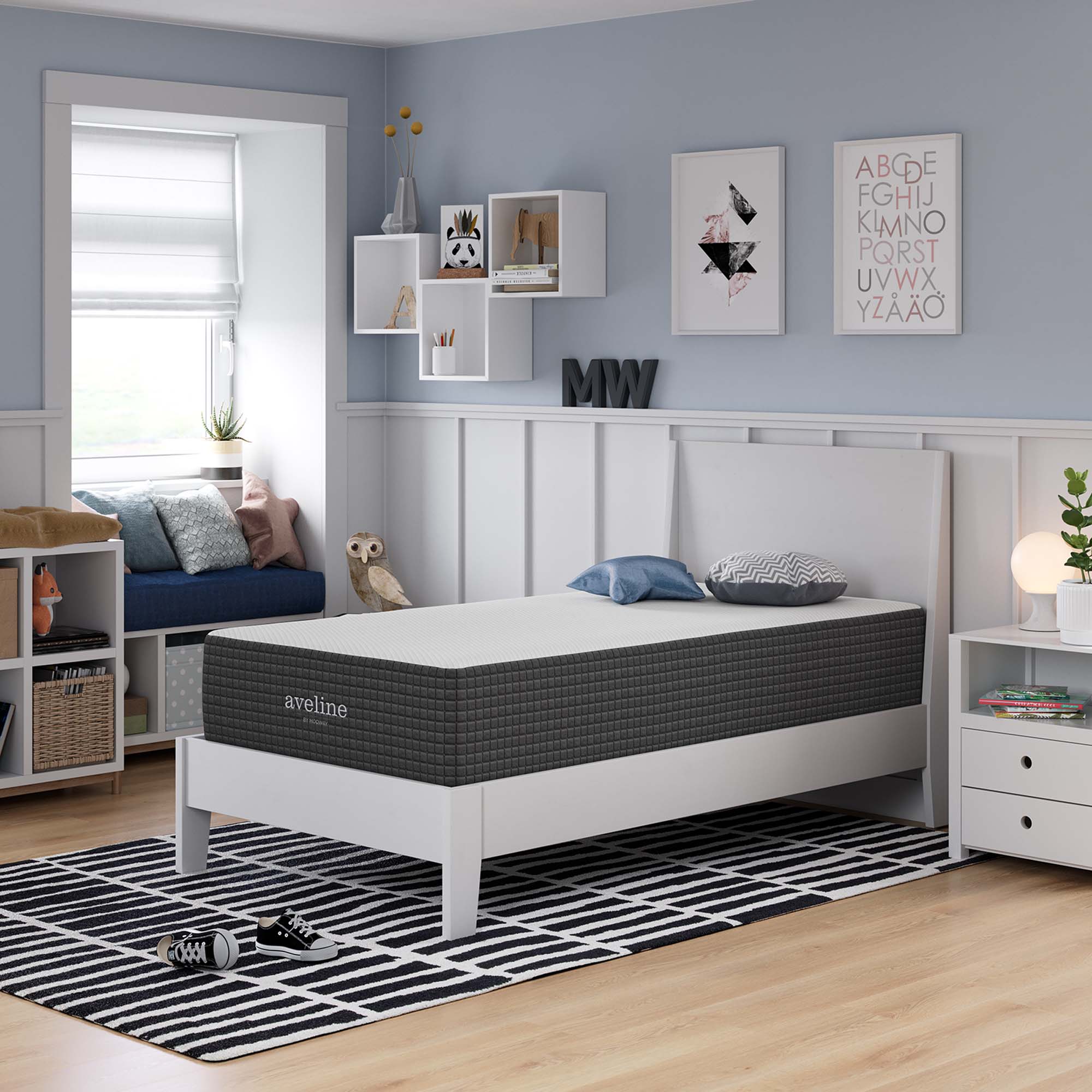 Modway Aveline 12" Memory Foam Twin Mattress