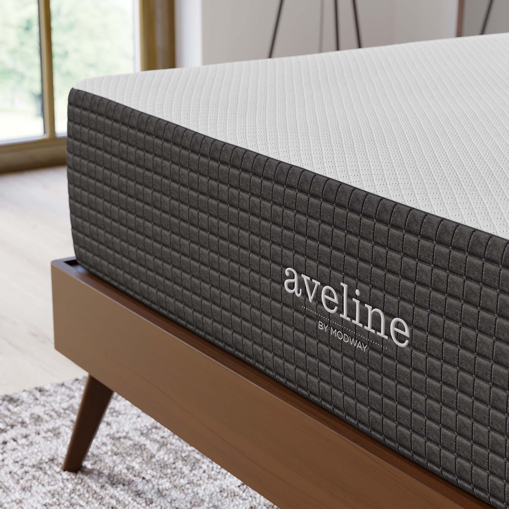Modway Aveline 12" Memory Foam King Mattress
