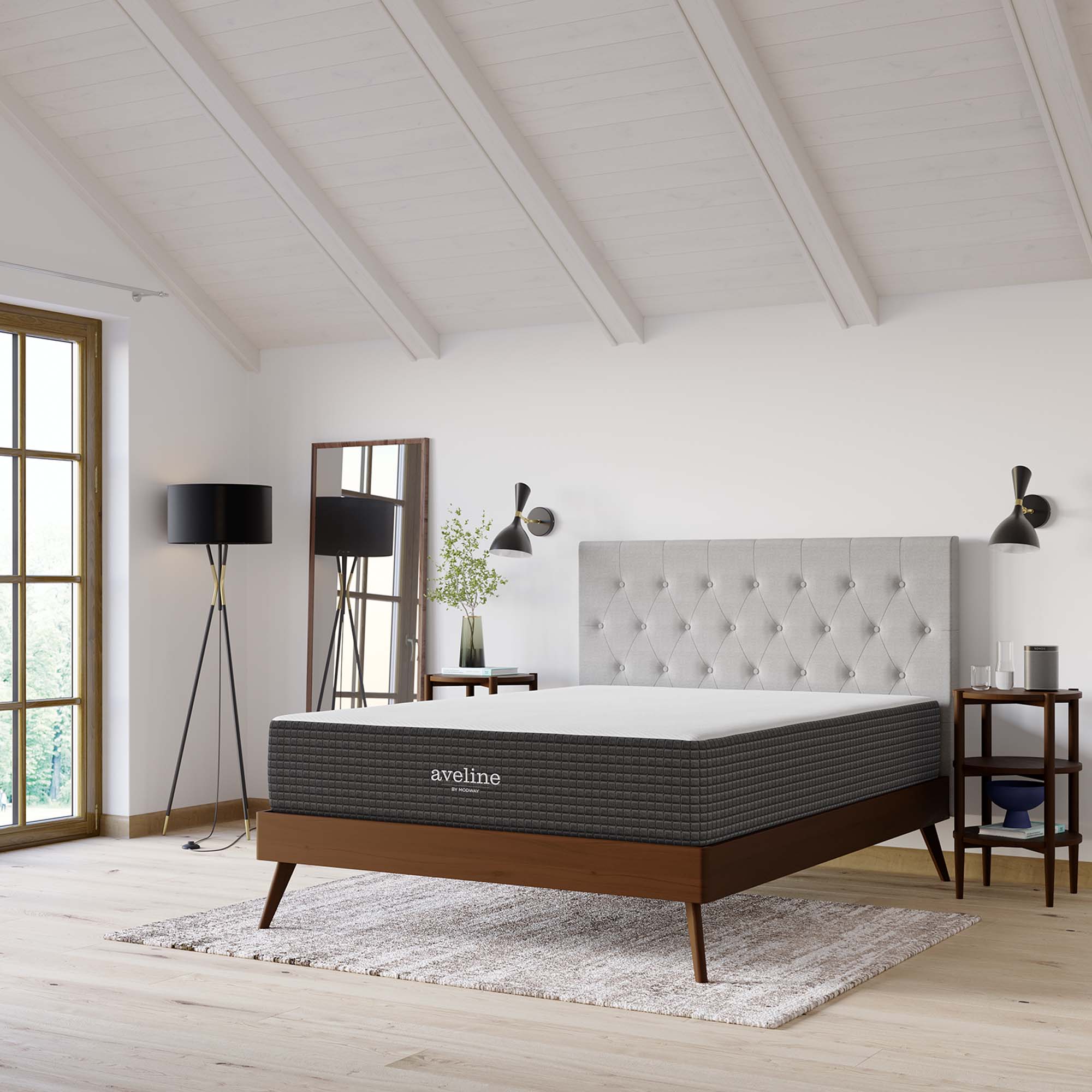 Modway Aveline 12" Memory Foam King Mattress