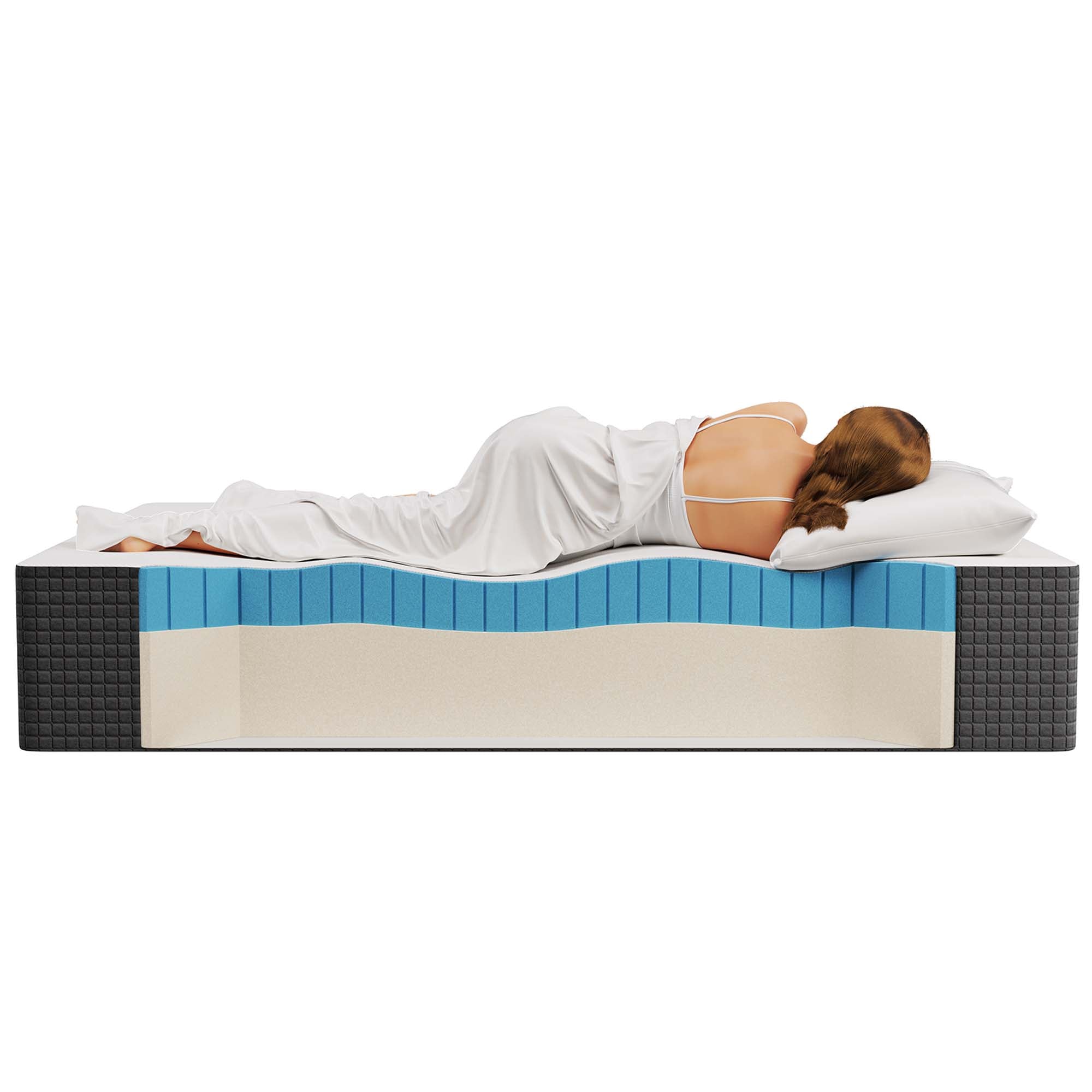 Modway Aveline 14" Memory Foam Twin Mattress