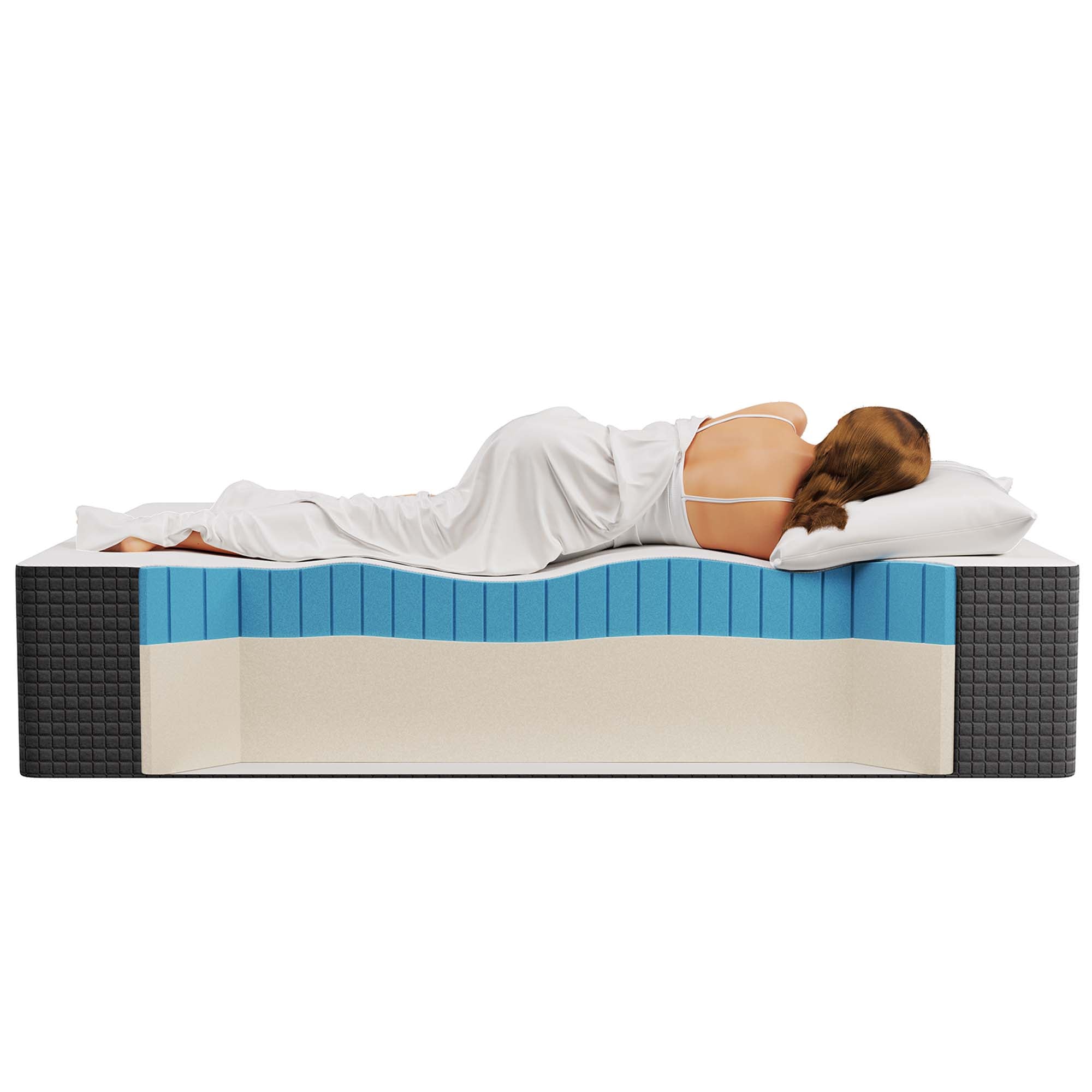 Modway Aveline 16" Memory Foam Full Mattress